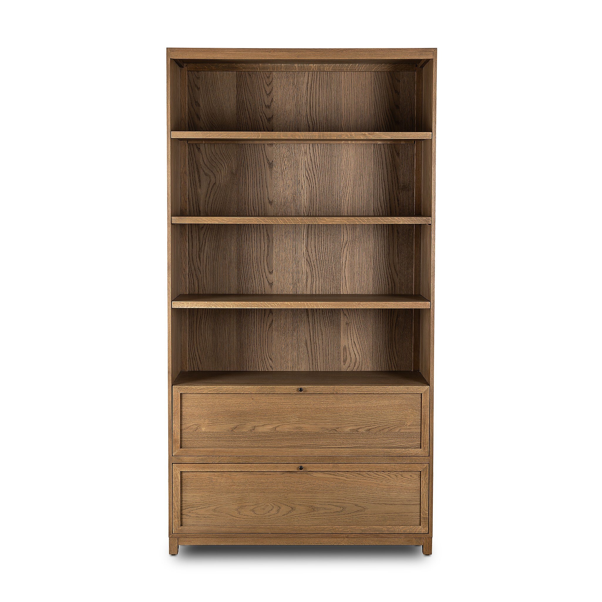 Four Hands Furniture Millie Bookcase - Drifted Oak Solid 247002-004