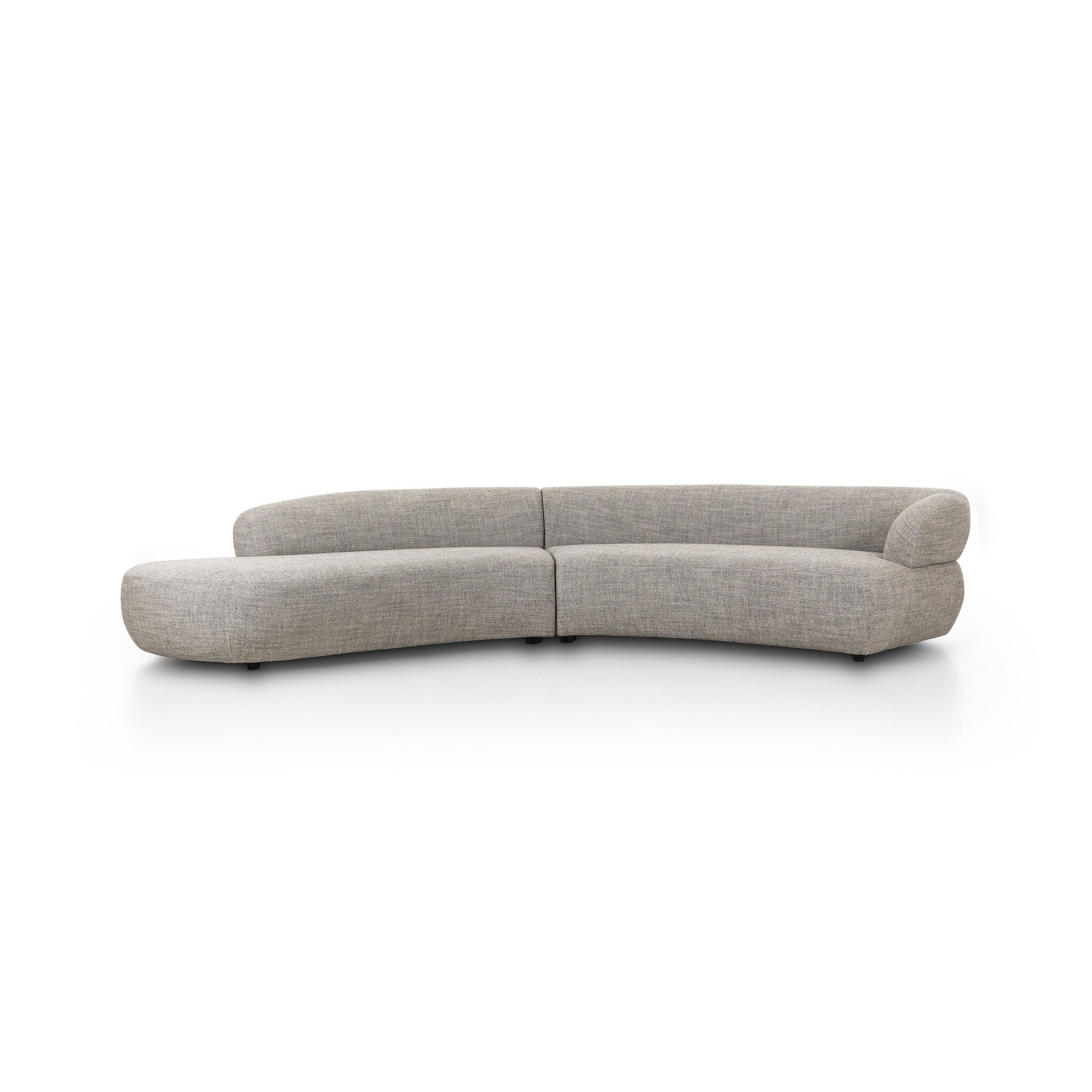 Four Hands Furniture Belen 2-Piece Sectional - Thames Coal 247355-001