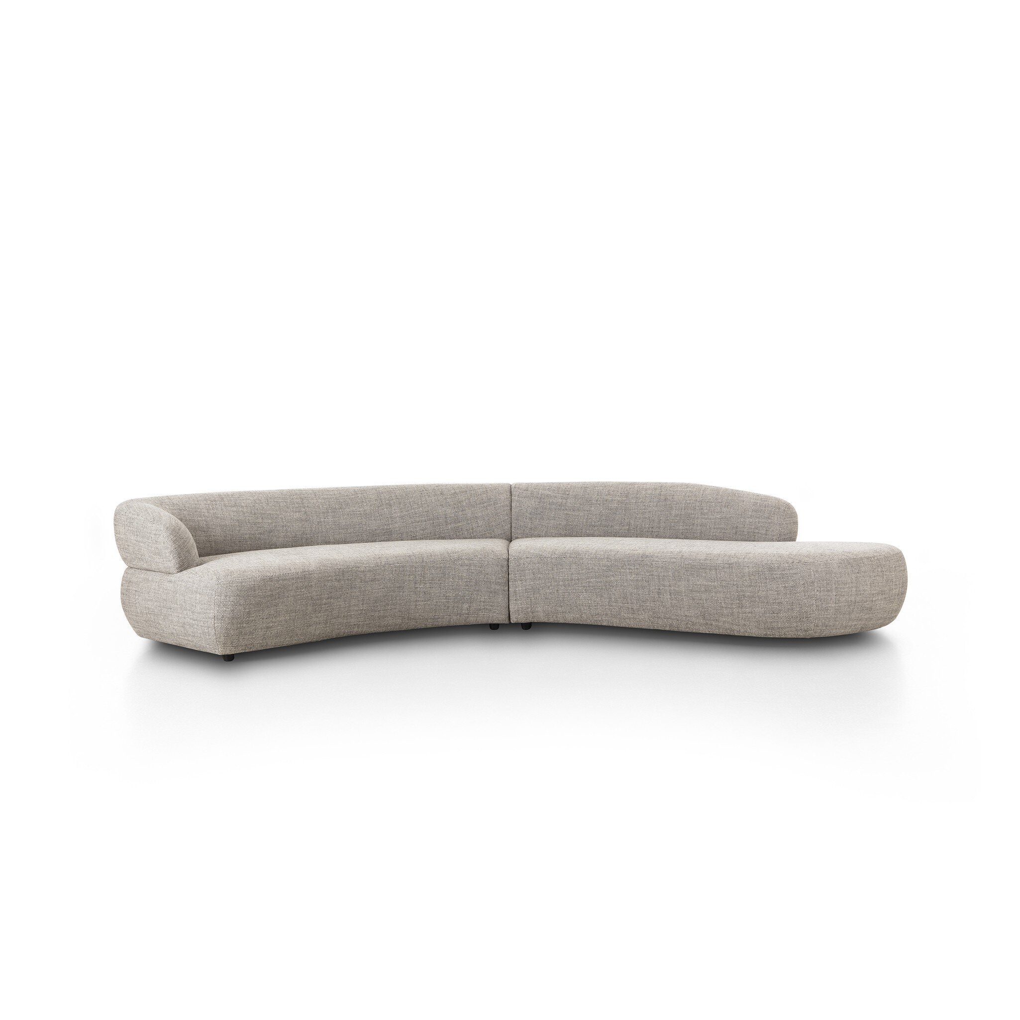 Four Hands Furniture Belen 2-Piece Sectional - Thames Coal 247356-001