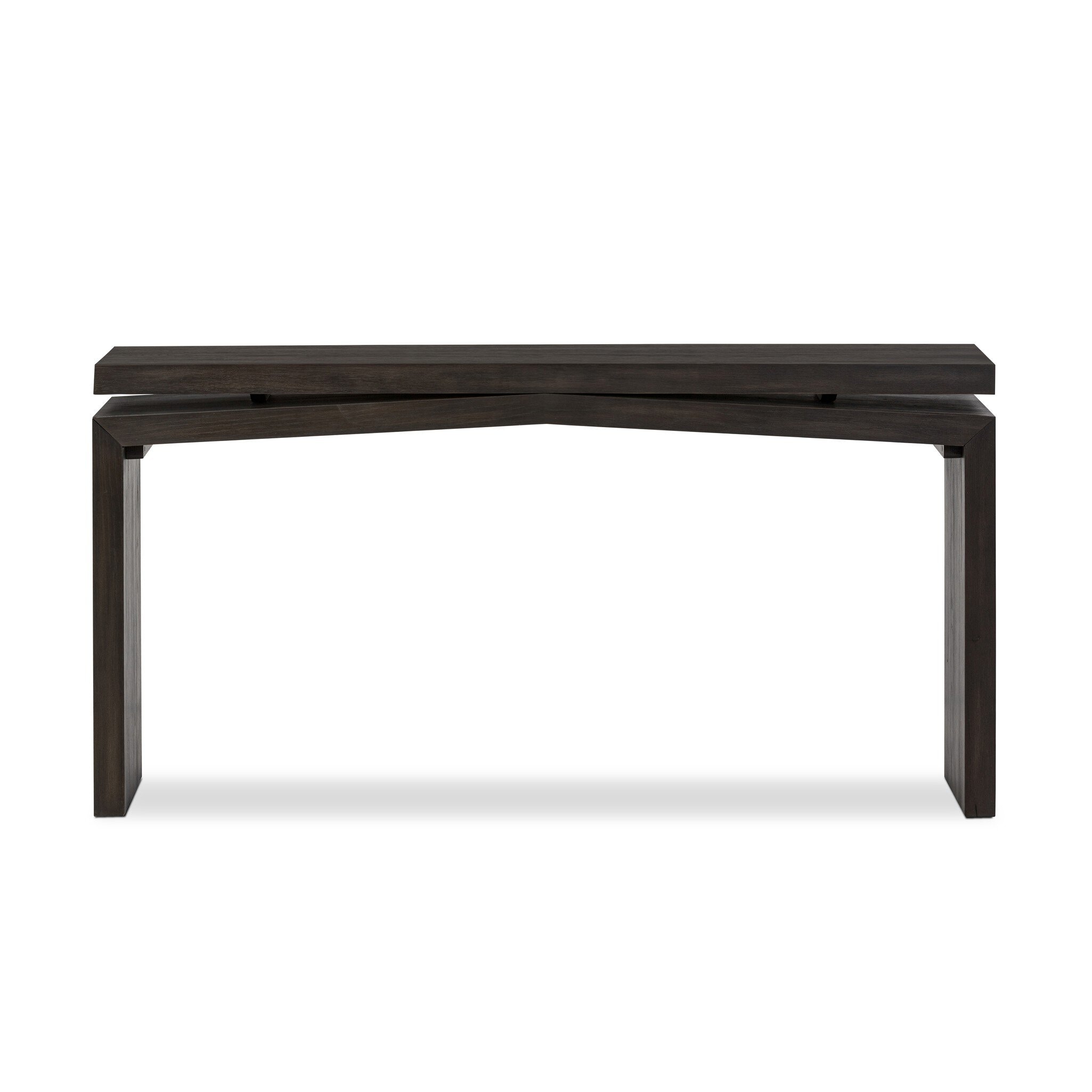 Four Hands Furniture Matthes Console Table - 60 - Smoked Black Veneer 247427-005