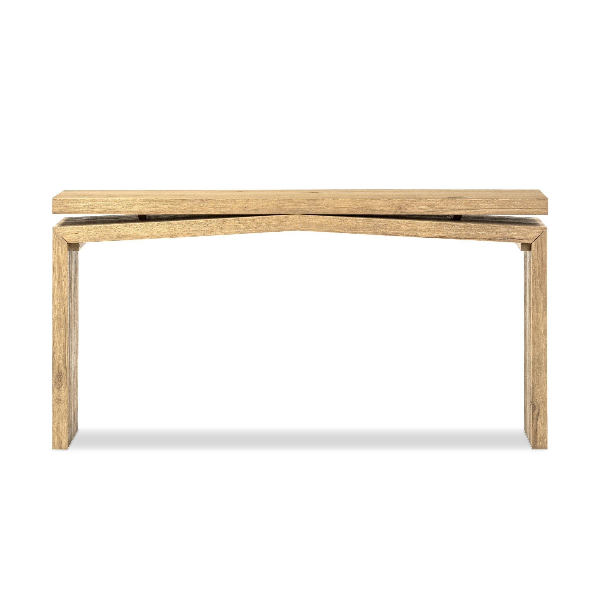 Four Hands Furniture Matthes Console Table - 60 - Worn Oak Veneer 247427-006
