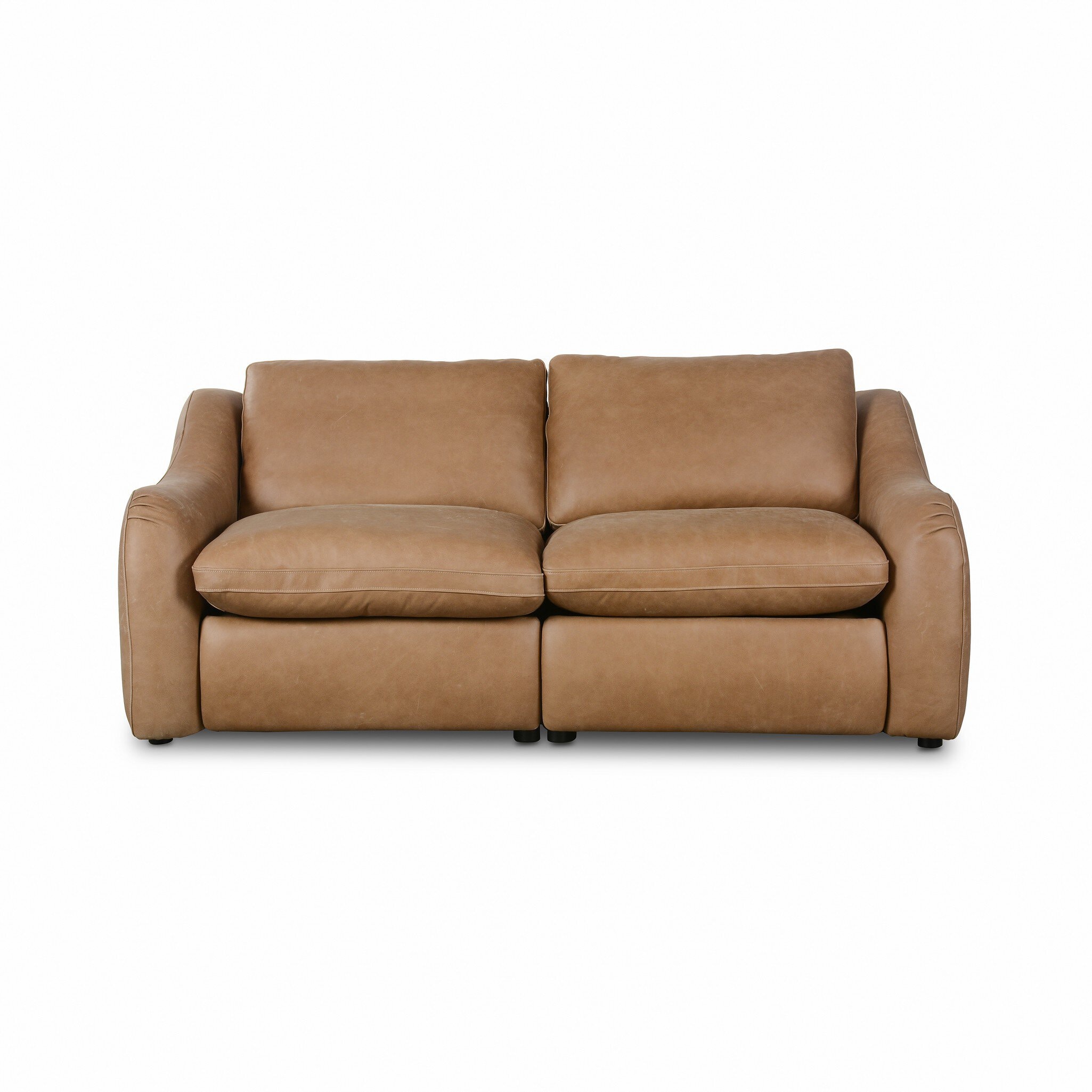 Four Hands Furniture Crawford Power Recliner 2-Piece Sectional Sofa - Palermo Drift 247729-001