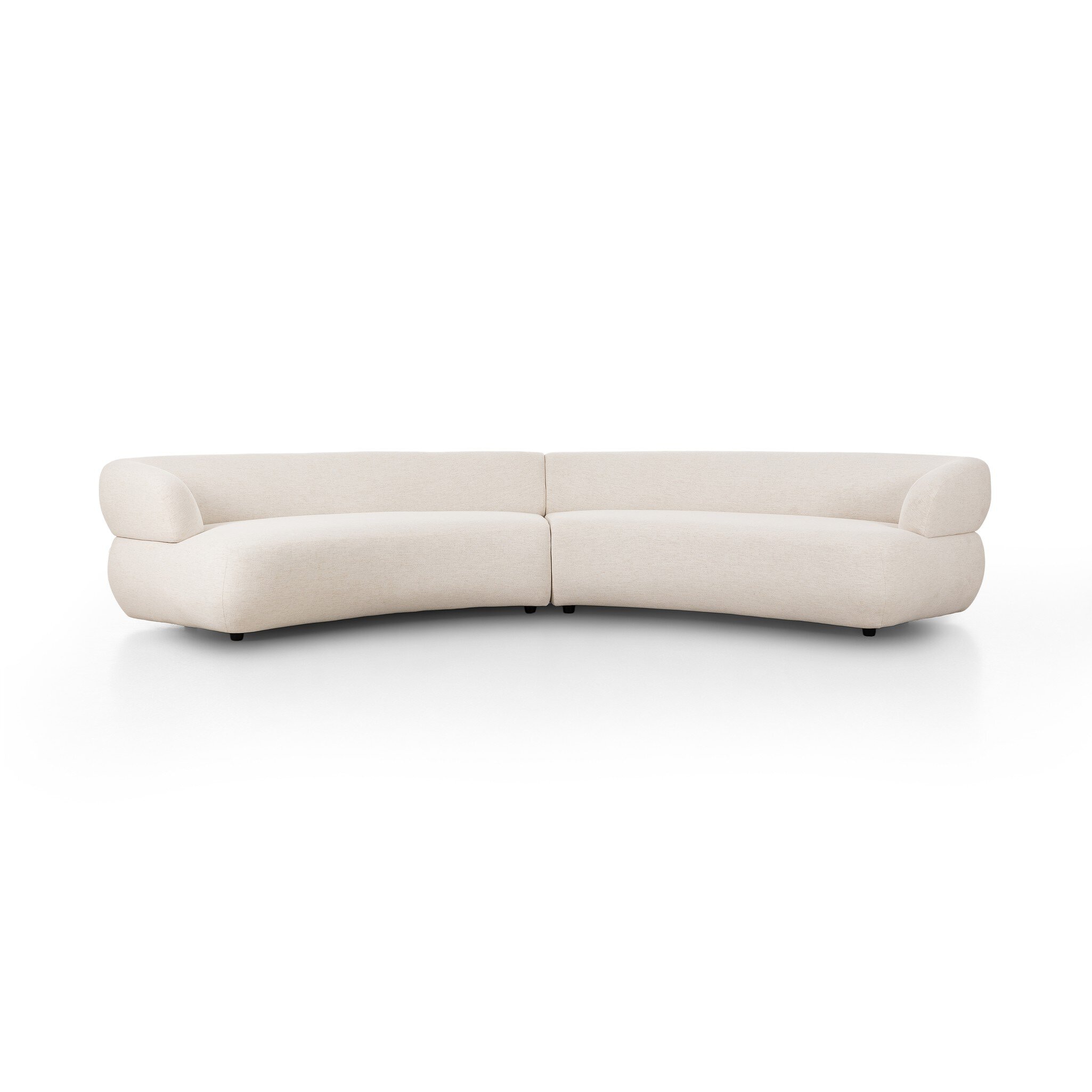 Four Hands Furniture Belen 2-Piece Sectional - Nomad Snow 248248-002
