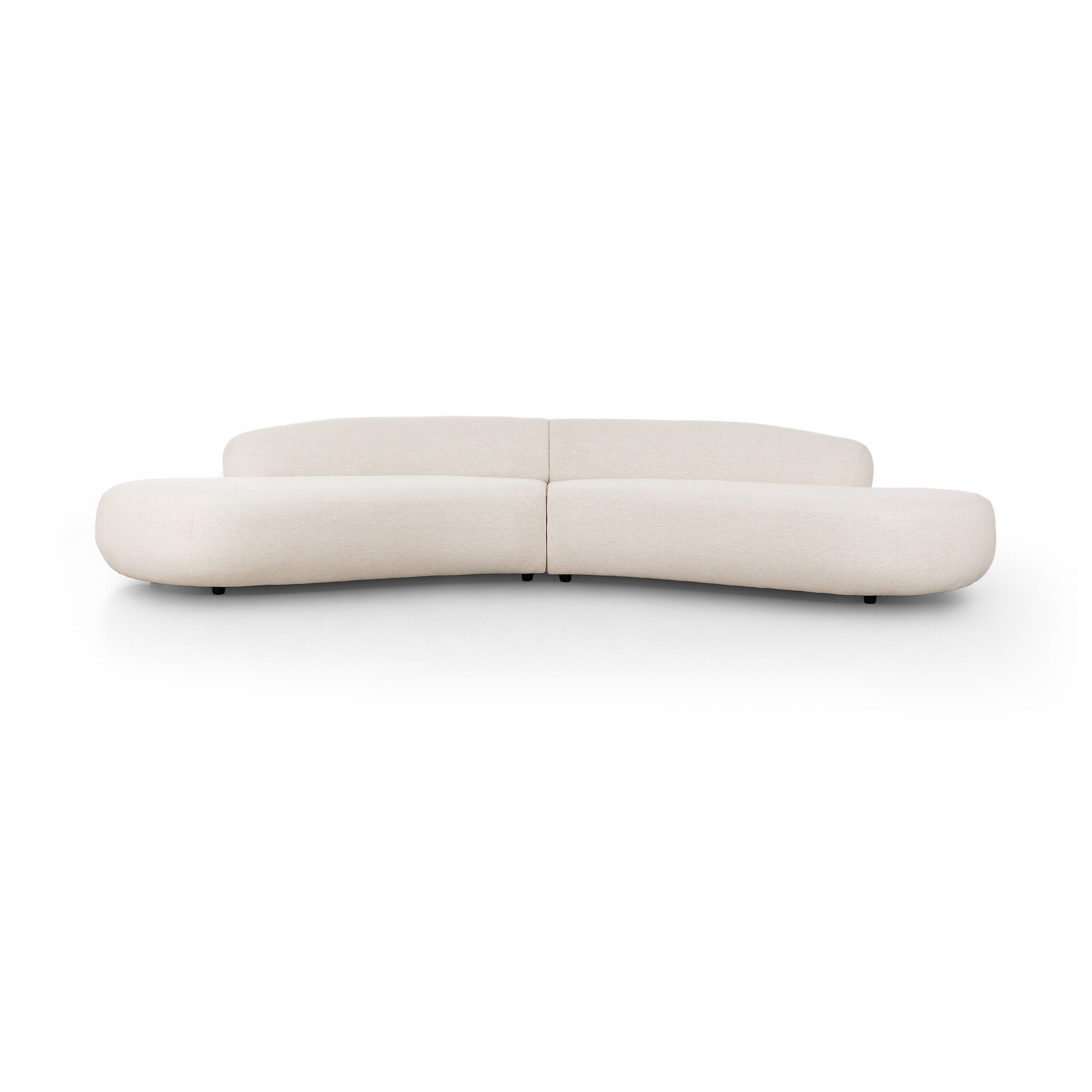Four Hands Furniture Belen Double Chaise - Nomad Snow 248249-002