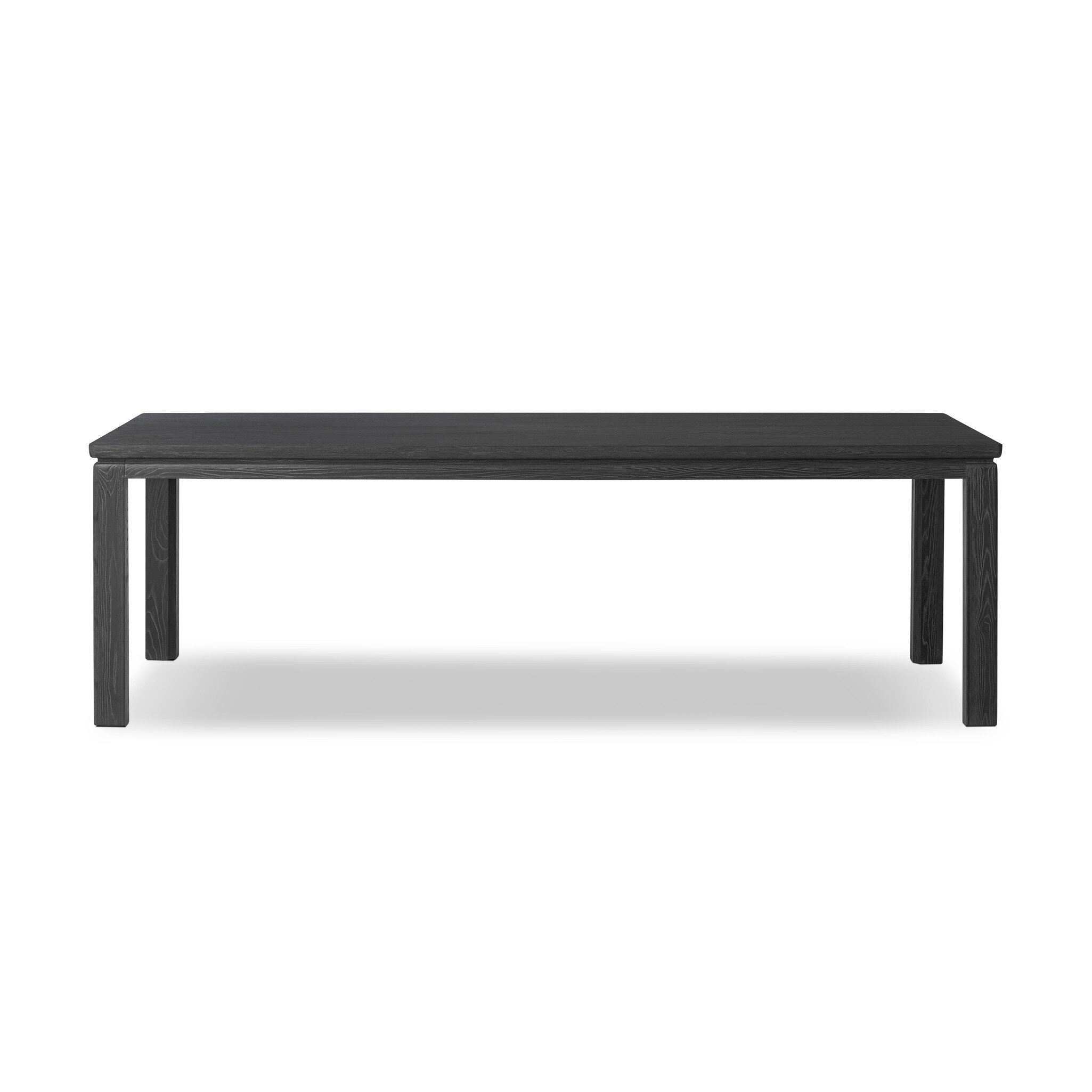 Four Hands Furniture Oman Dining Table - Rustic Black Veneer 248794-001