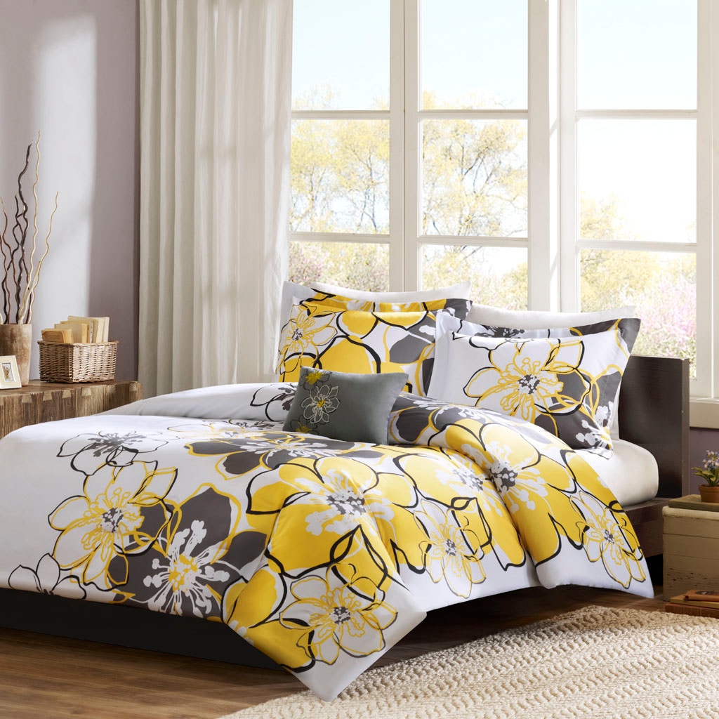 Hampton Hill Bedding Allison Floral Duvet Cover Set MZ12-372