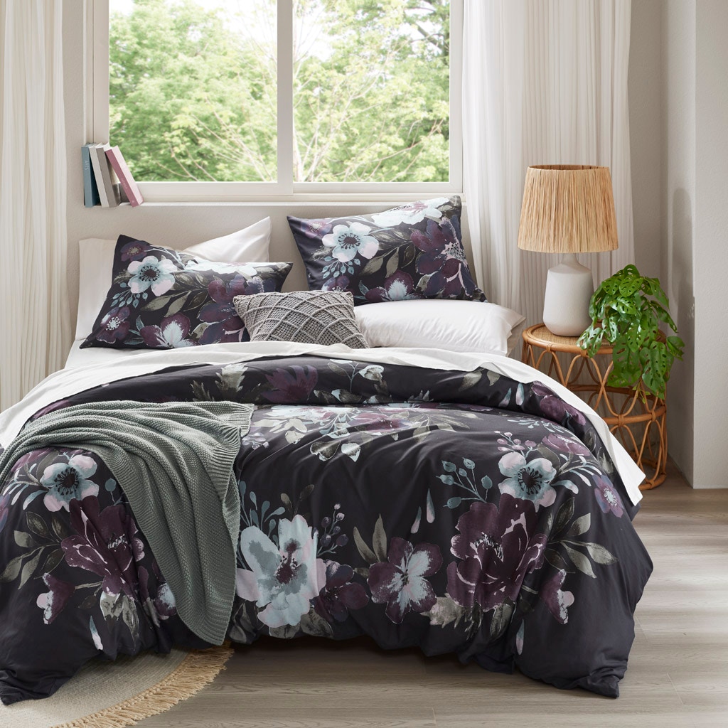 Hampton Hill Bedding Jolene 3 Piece Cotton Duvet Cover Set MP12-8492