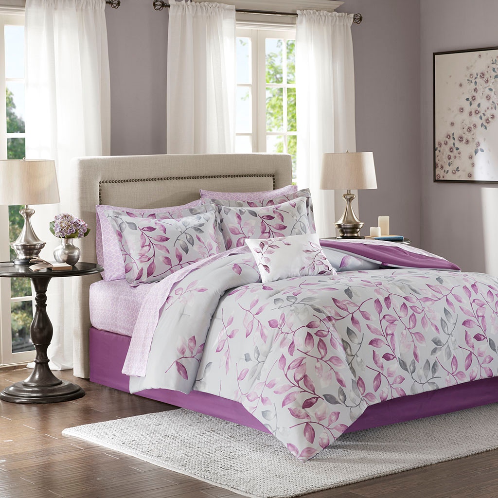 Hampton Hill Bedding Lafael Comforter Set with Cotton Bed Sheets MPE10-379