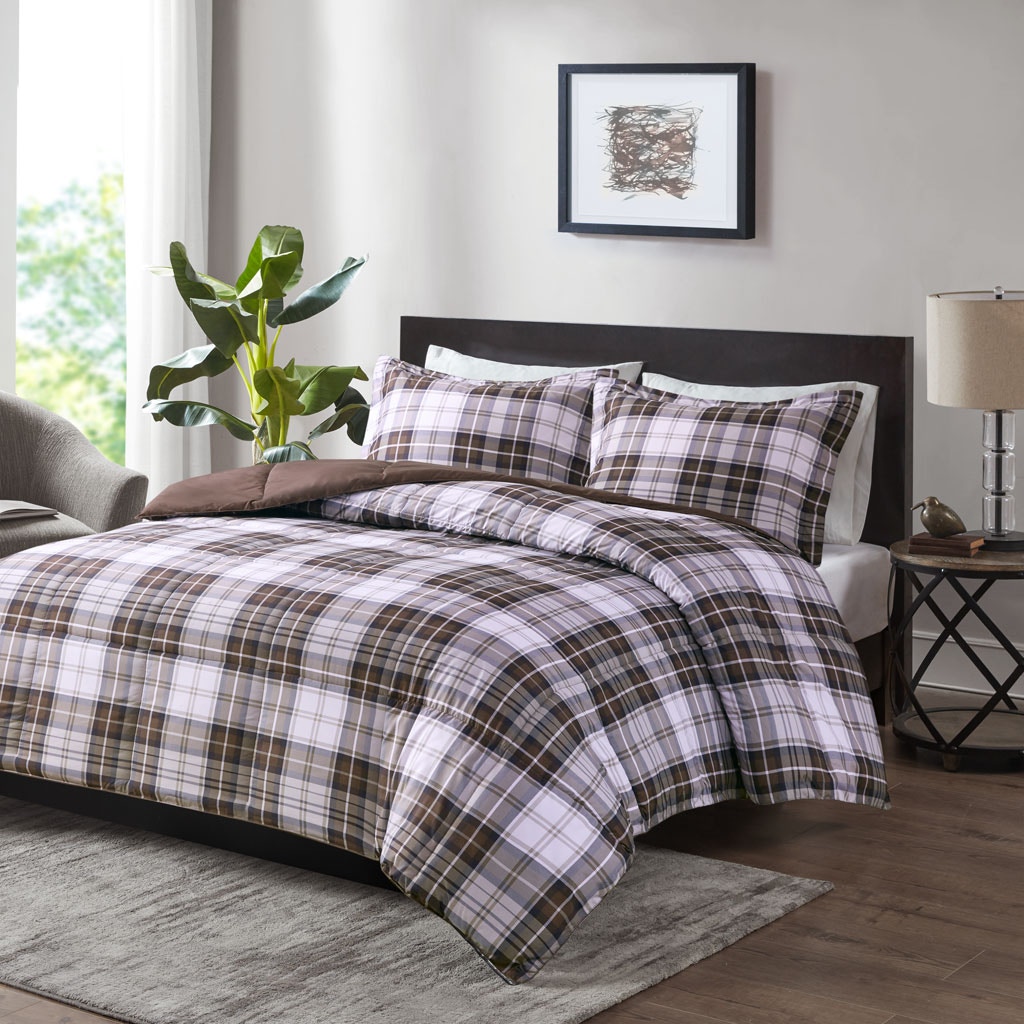 Hampton Hill Bedding Parkston 3M Scotchgard Down Alternative All Season Comforter Set MPE10-949