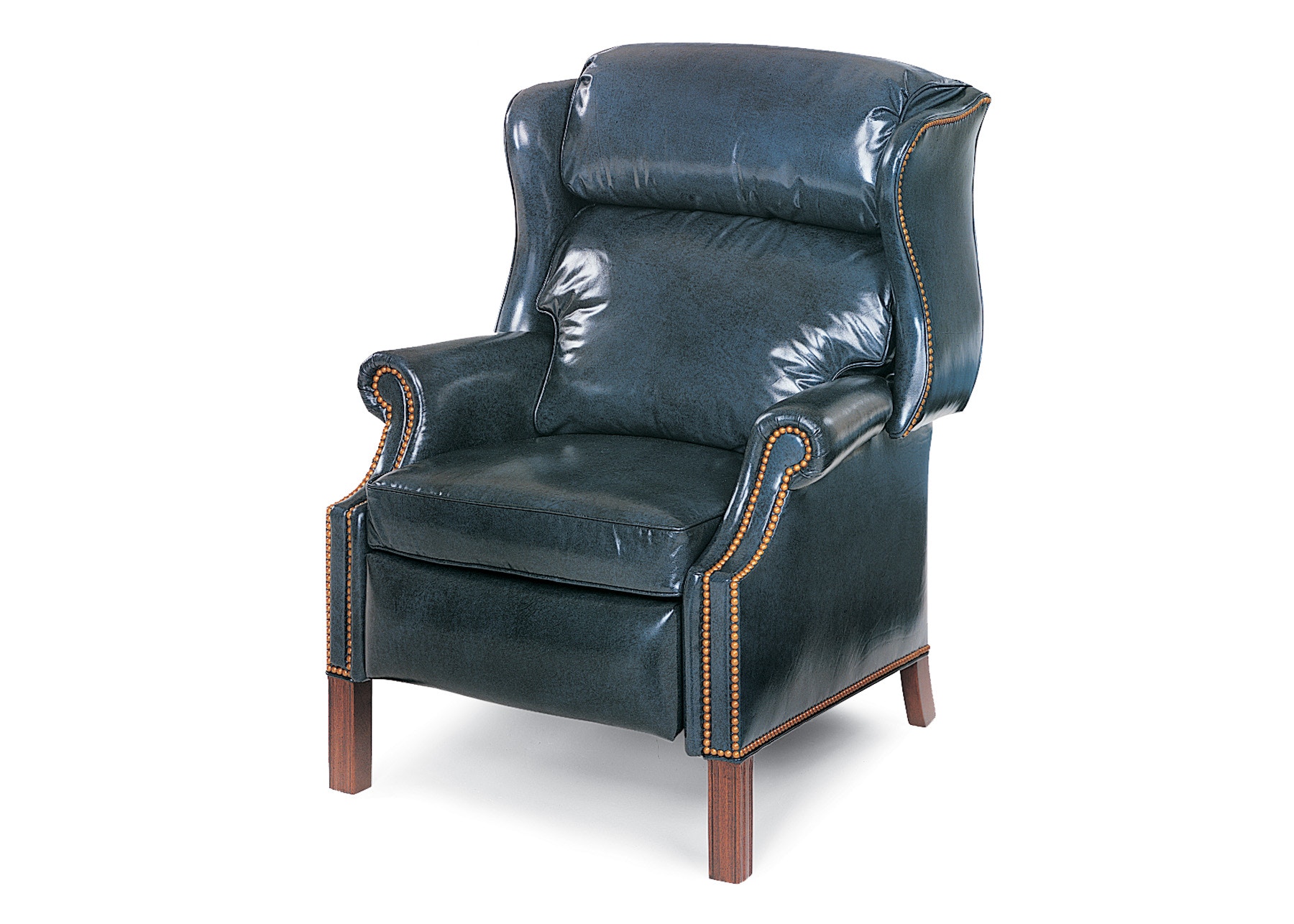 Hancock and Moore Browning Bustle Back High Leg Recliner 1001
