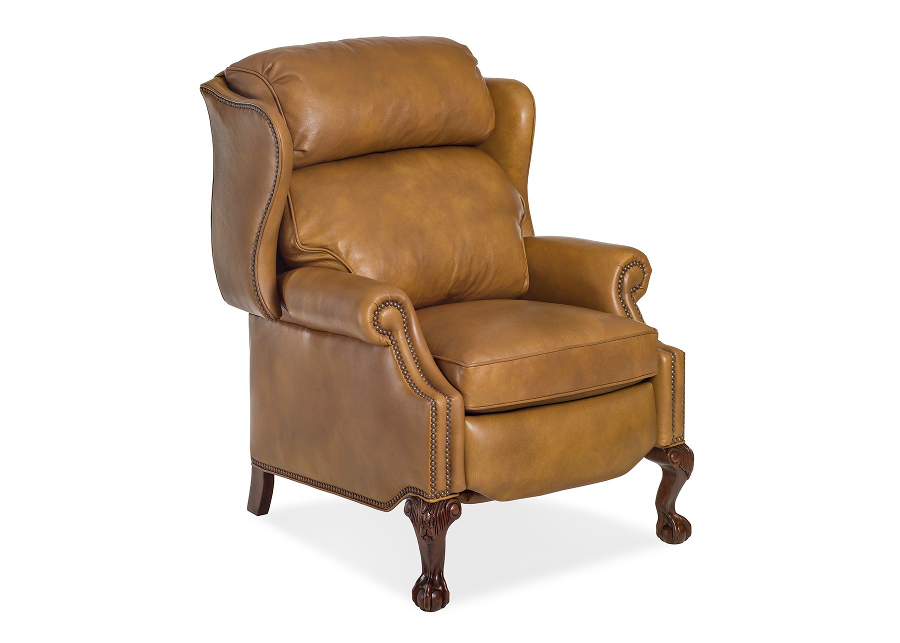 Hancock and Moore Sterling Bustle Back High Leg Recliner 1003