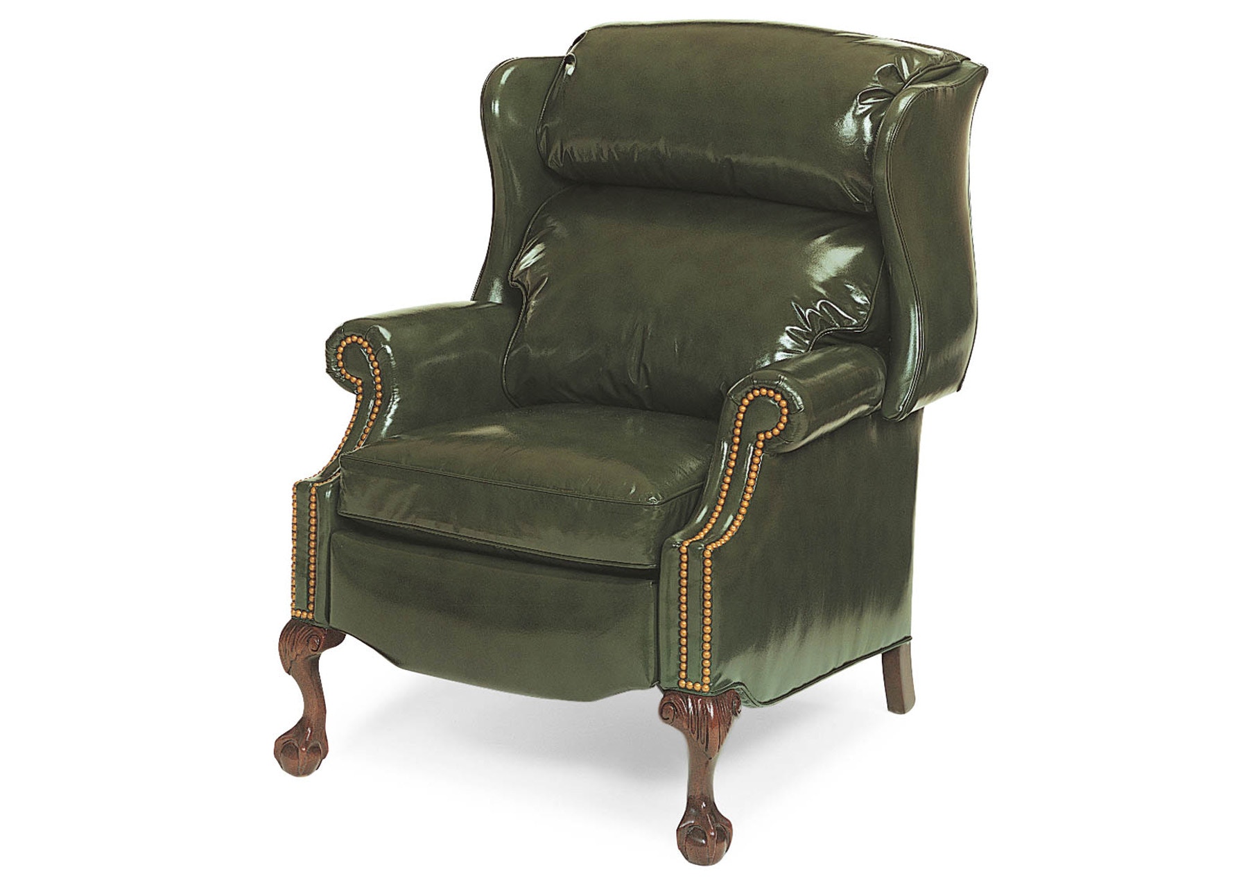 Hancock and Moore Addison Bustleback Ball & Claw Power Recliner 1023-PR
