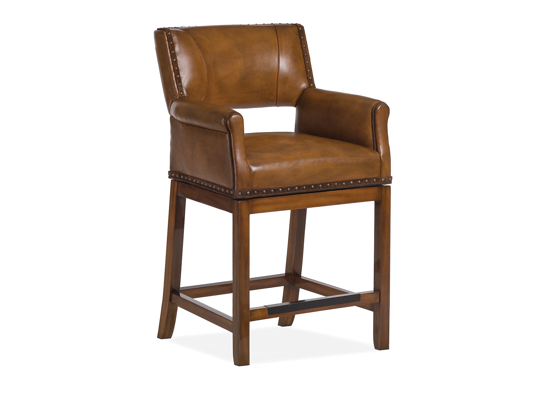 Hancock and Moore Club Counter Stool 186-24