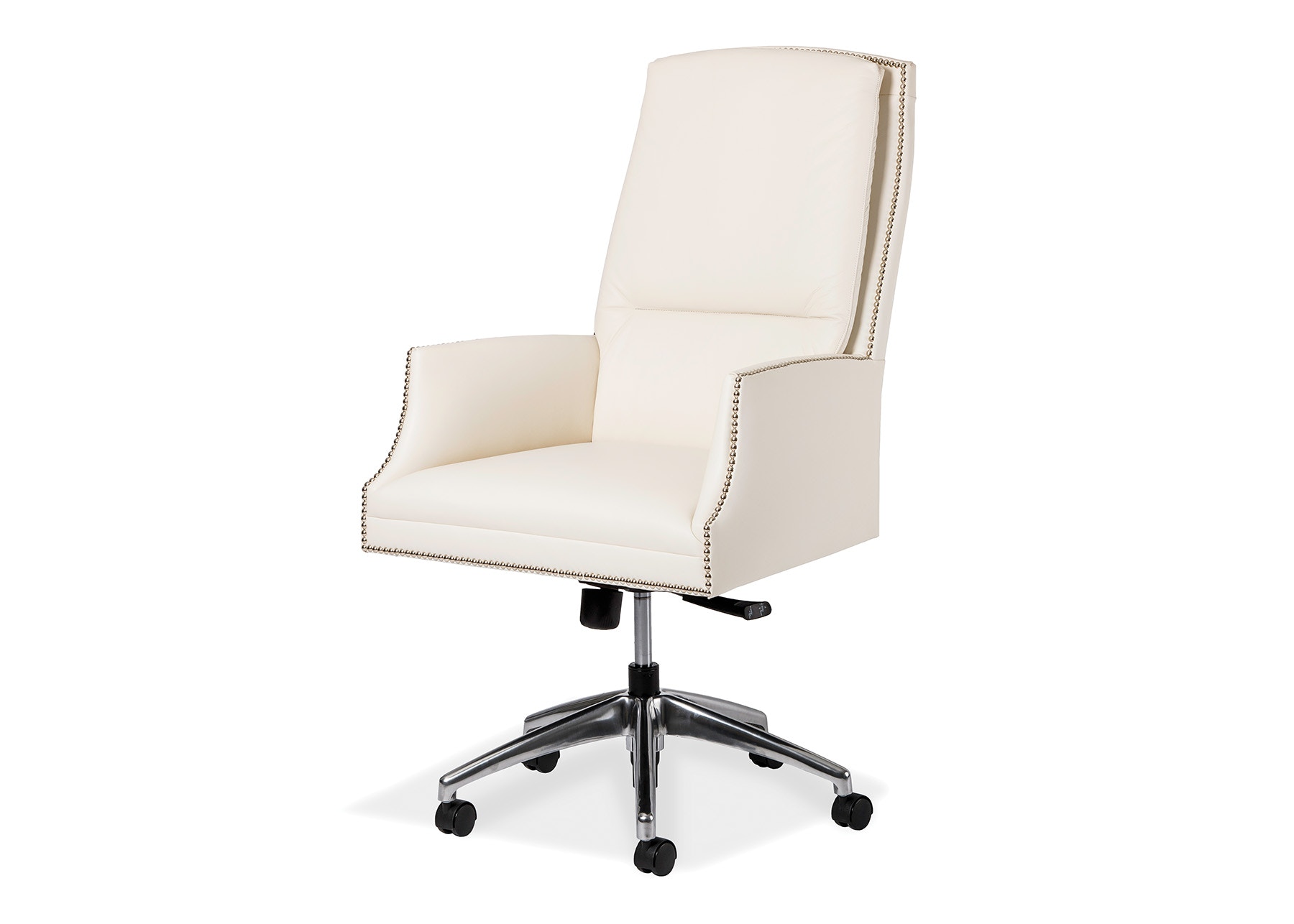 Hancock and Moore Beckett Swivel Tilt Chair 5857ST-PL