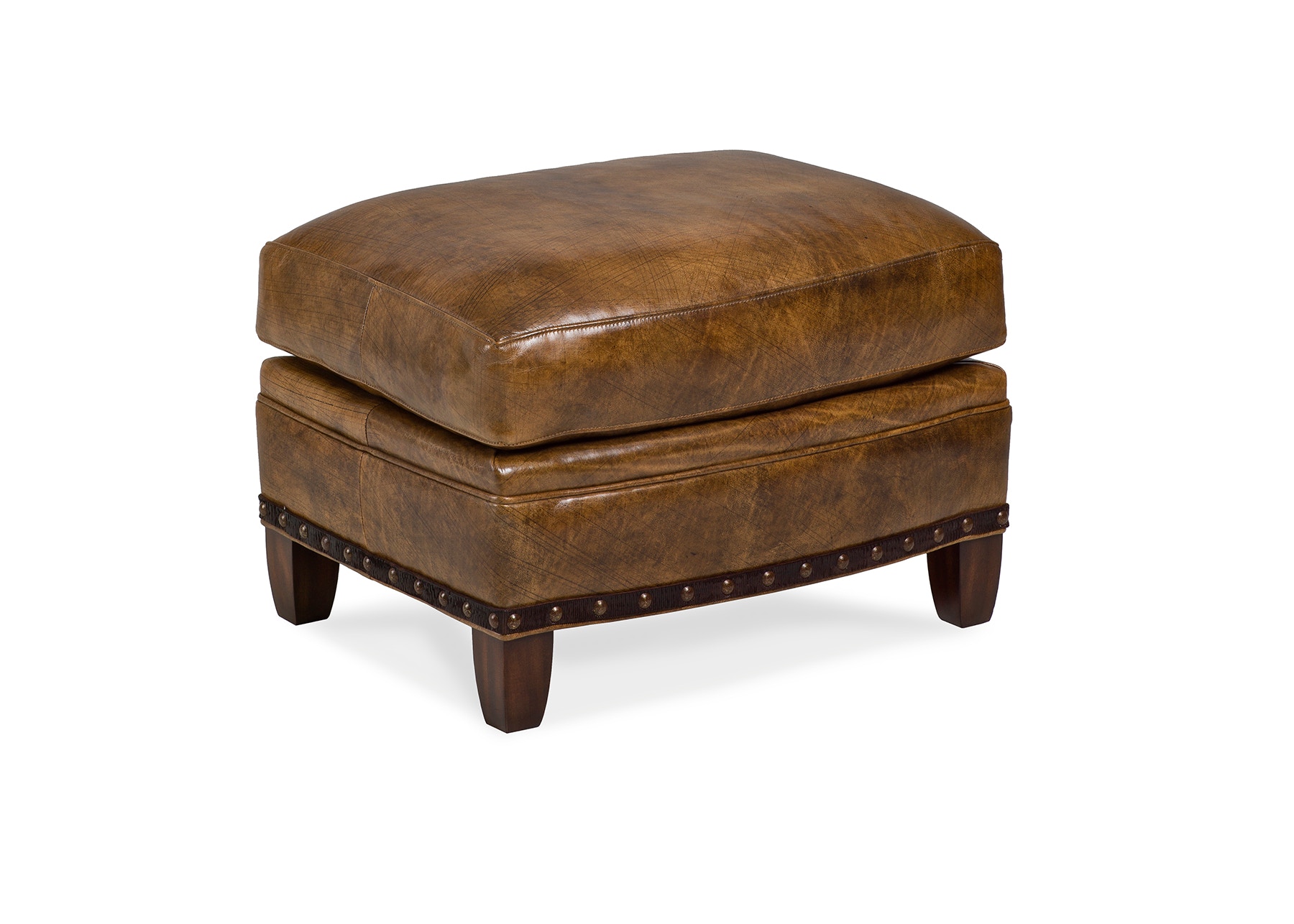 Hancock and Moore Tulip Ottoman 6121-O