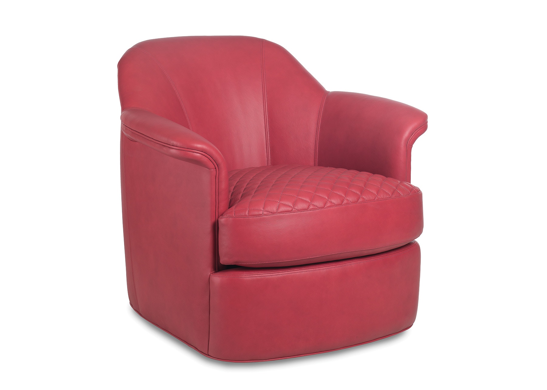 Hancock and Moore Rave Quilted Swivel Chair 6204-S-Q
