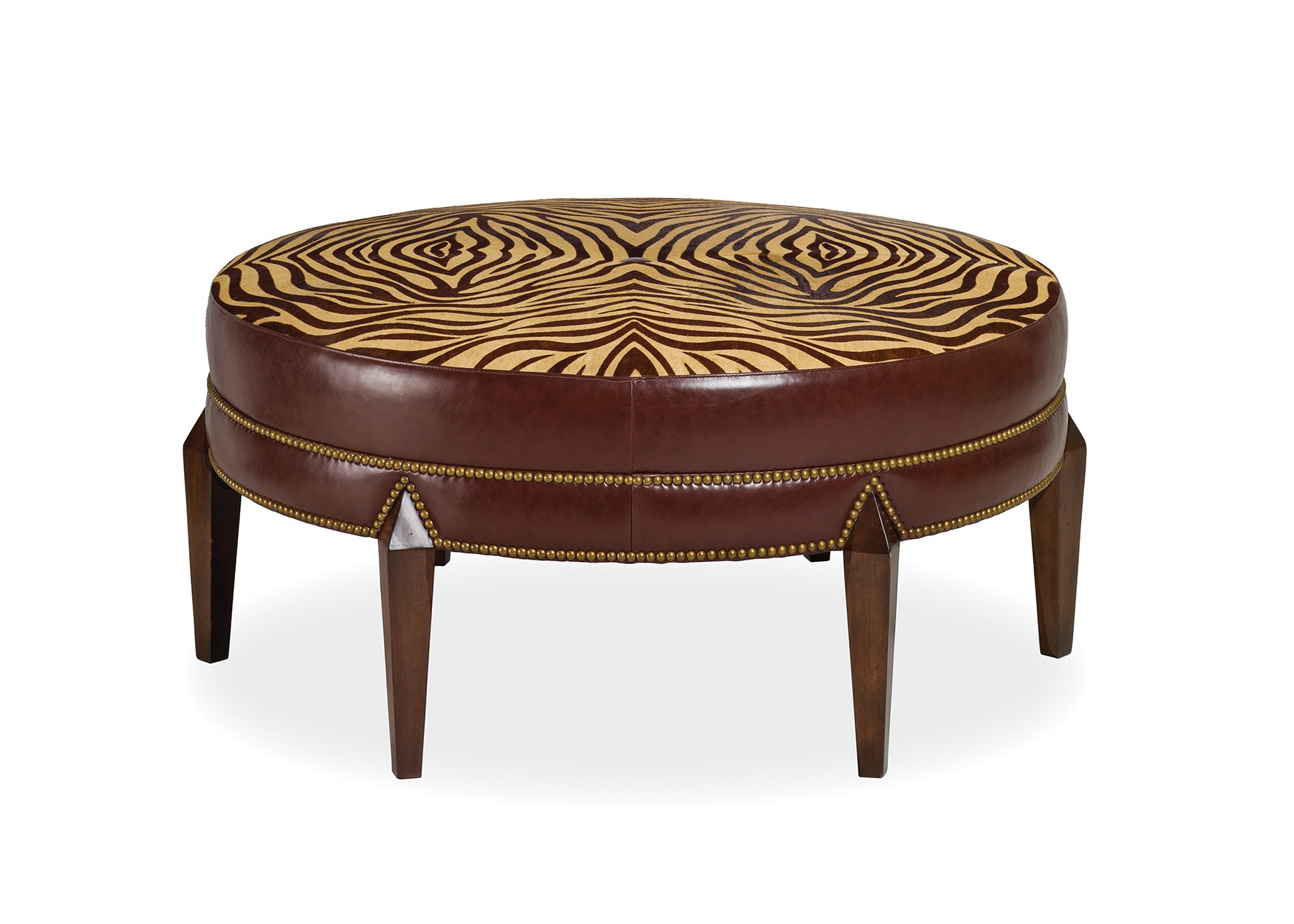 Hancock and Moore Greta Tight Top Ottoman 6338