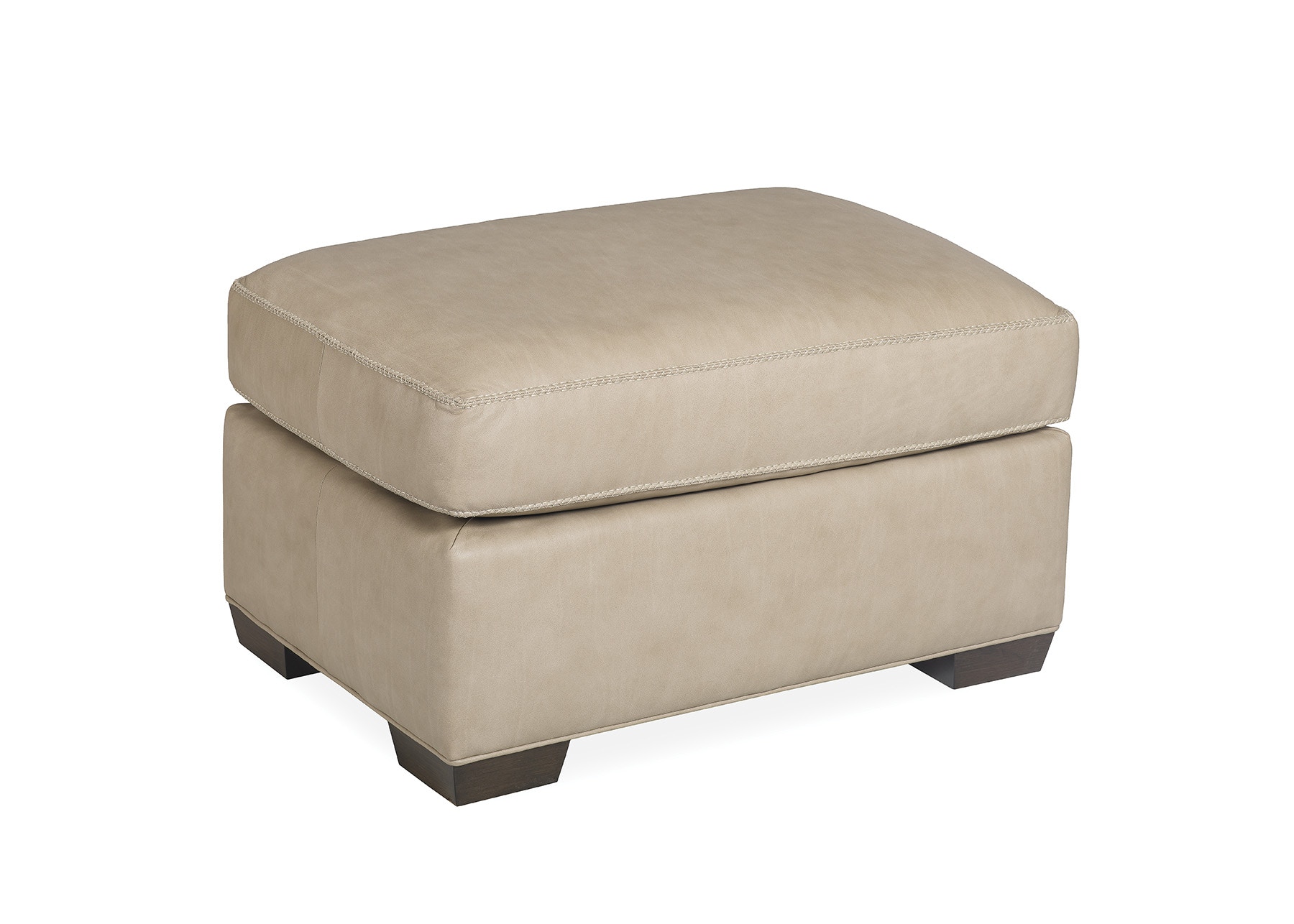 Hancock and Moore Paige Ottoman 6609-O