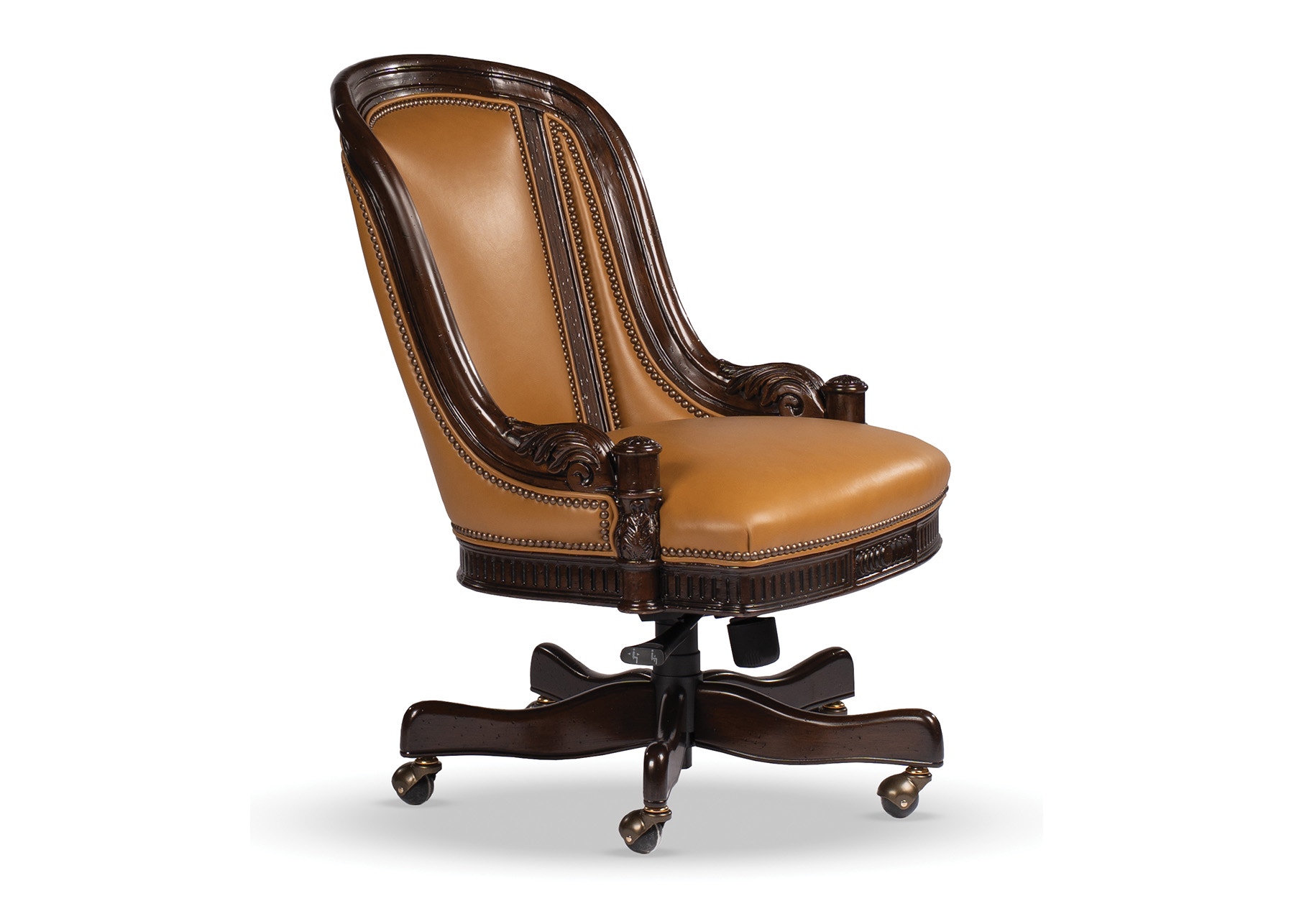 Hancock and Moore Aristocrat Swivel Tilt Chair 6730ST-PL