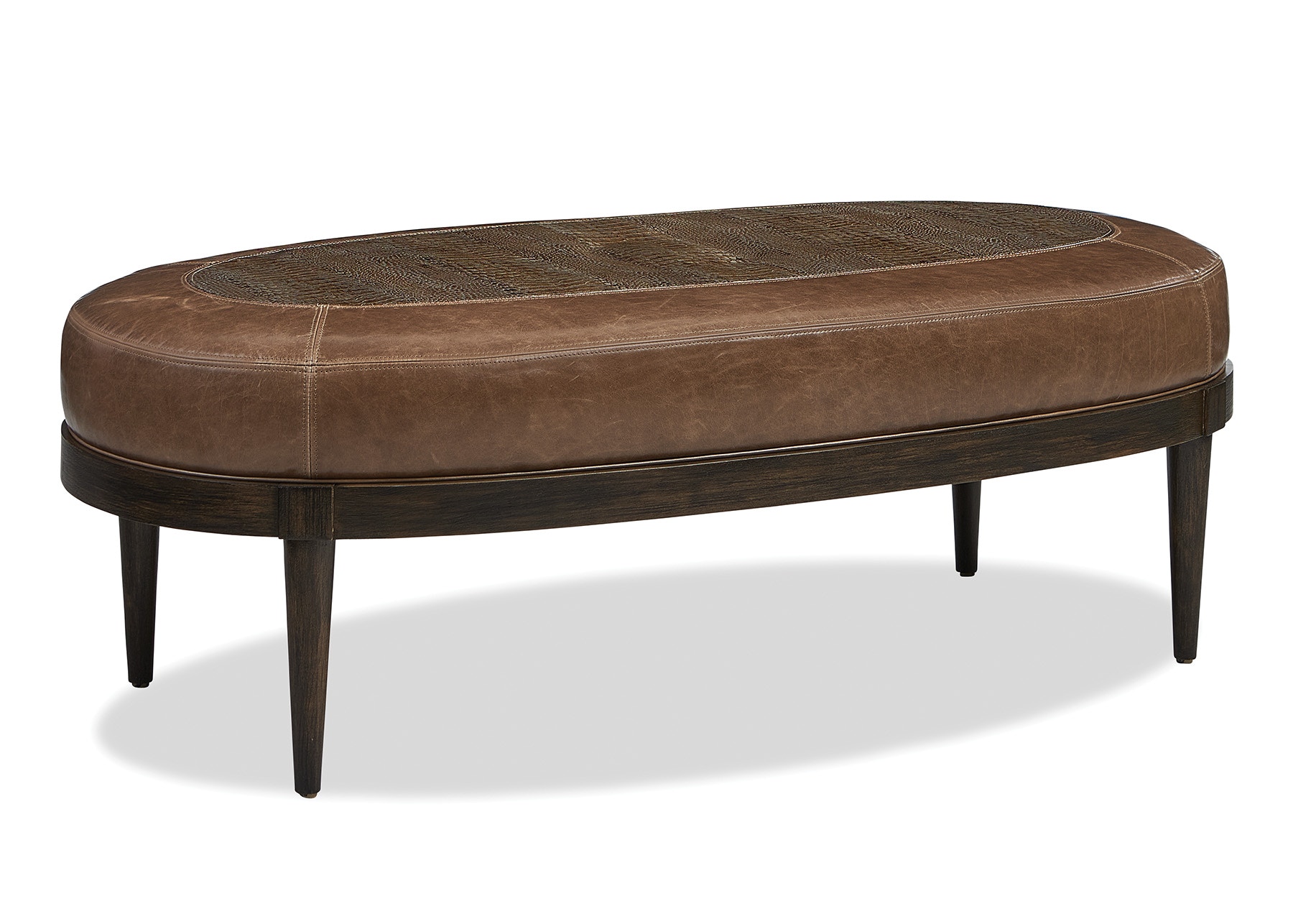 Hancock and Moore Cavendish Cocktail Ottoman 6878