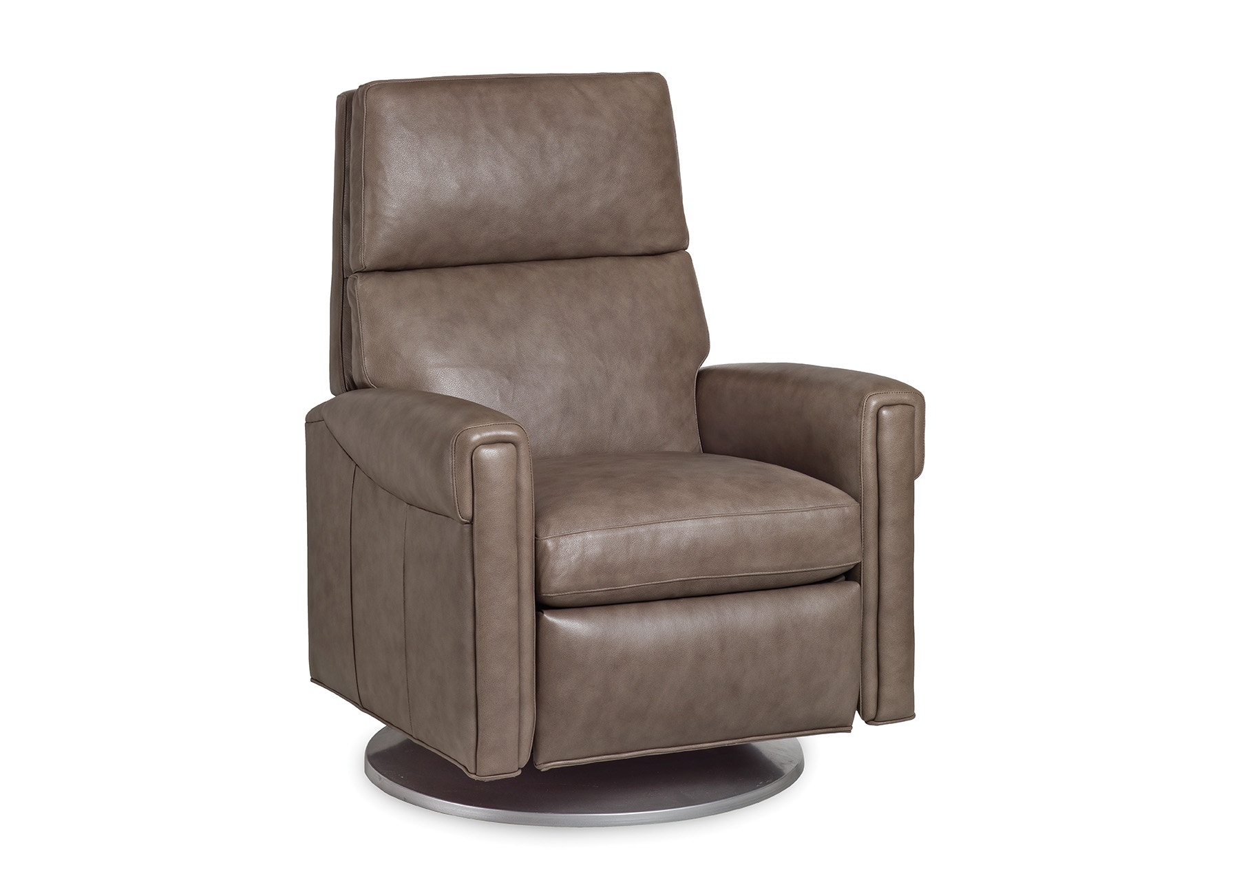 Hancock and Moore Manning Swivel Recliner with Battery 7152-S-PRB