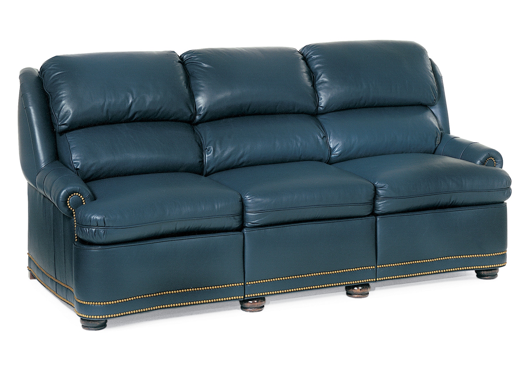 Hancock and Moore Austin Full Power Rec Sofa (2 Recliners)-Battery 9034-30PRB