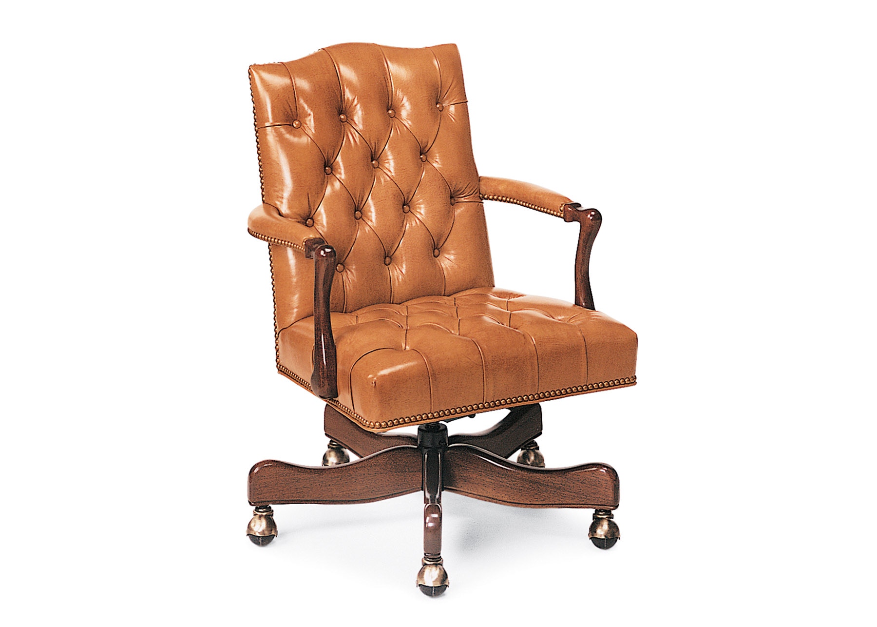 Hancock and Moore Graham Tufted Swivel Tilt Chair 9118ST