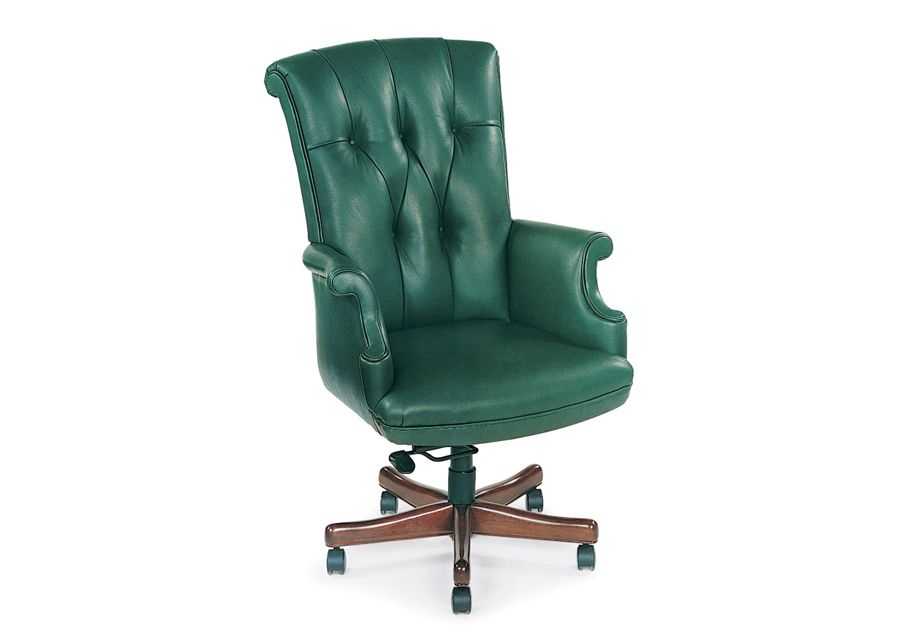 Hancock and Moore Bradford Tufted Swivel Tilt Chair 9571ST-PL