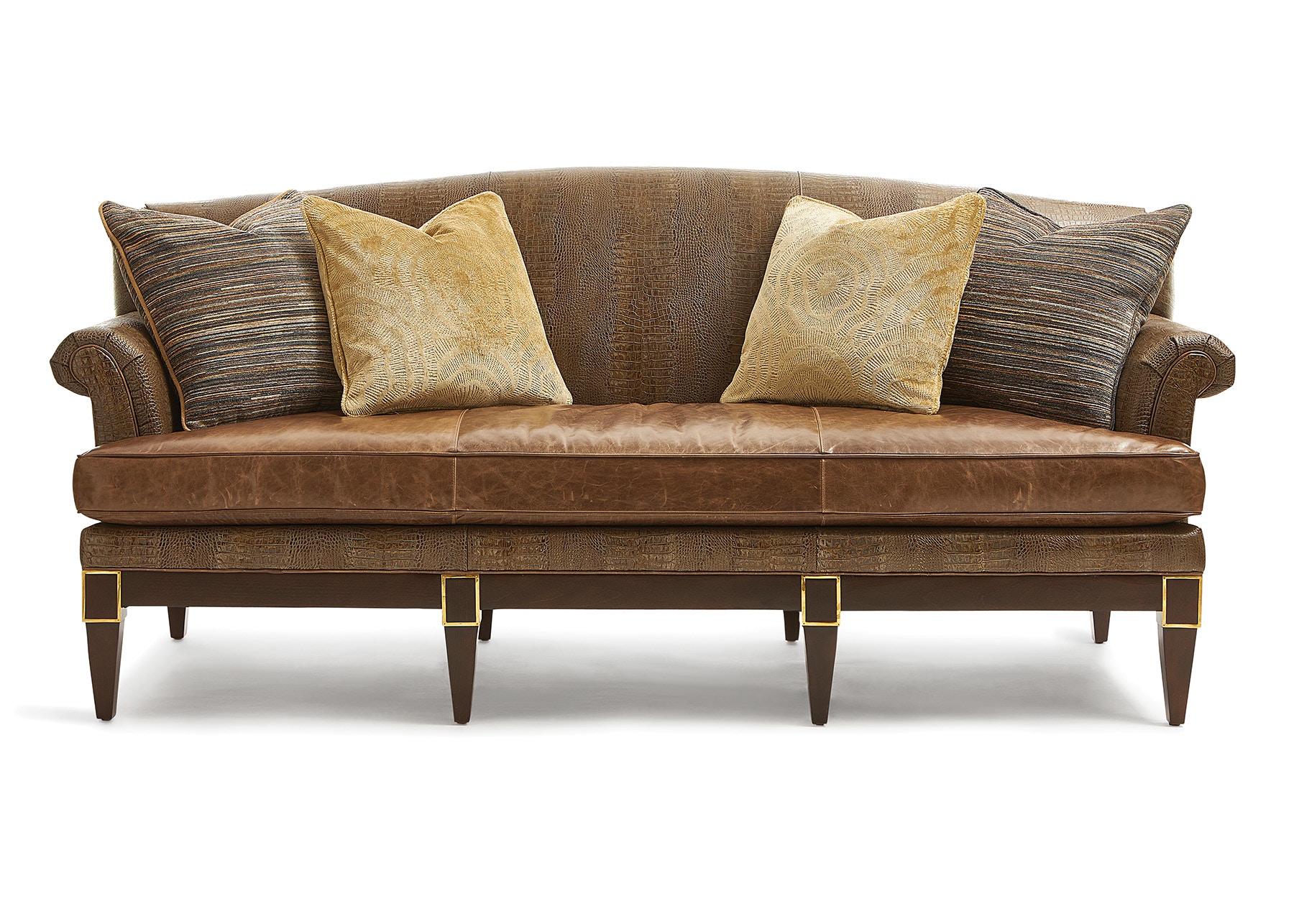 Hancock and Moore Julia Sofa With Metal Insets CJ6826-3M