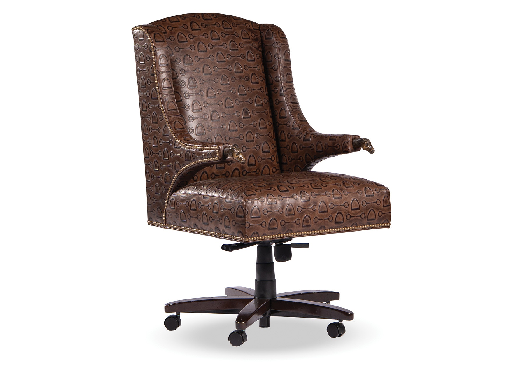 Hancock and Moore Claiborne Swivel Tilt Chair CJ6994ST-PL