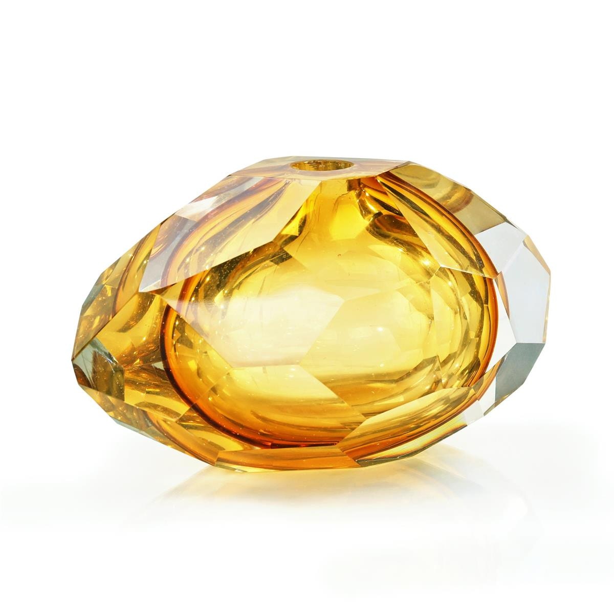 John Richard Amber Crystal Sculpture JRA-15654