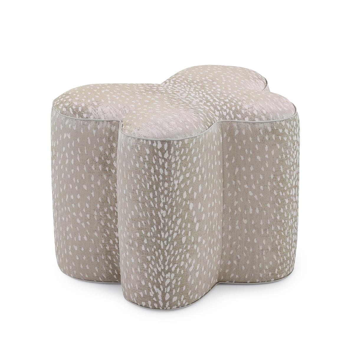 John Richard Mariposa Small Ottoman AMQ-1218-2236-AS