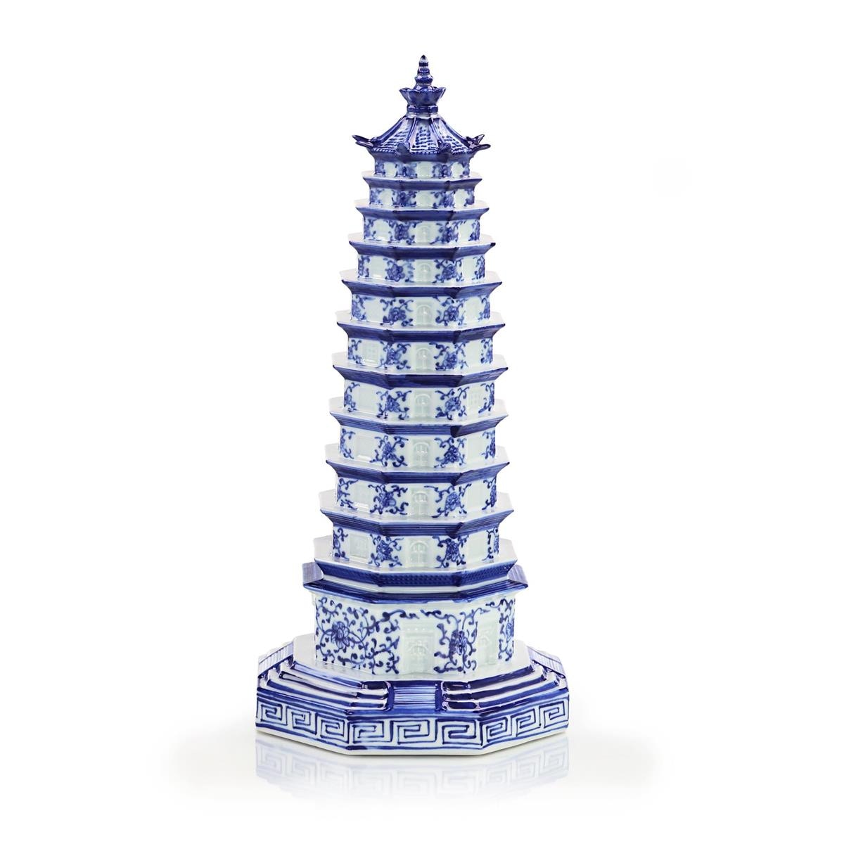 John Richard Pagoda Sculpture, Large White JRA-15630