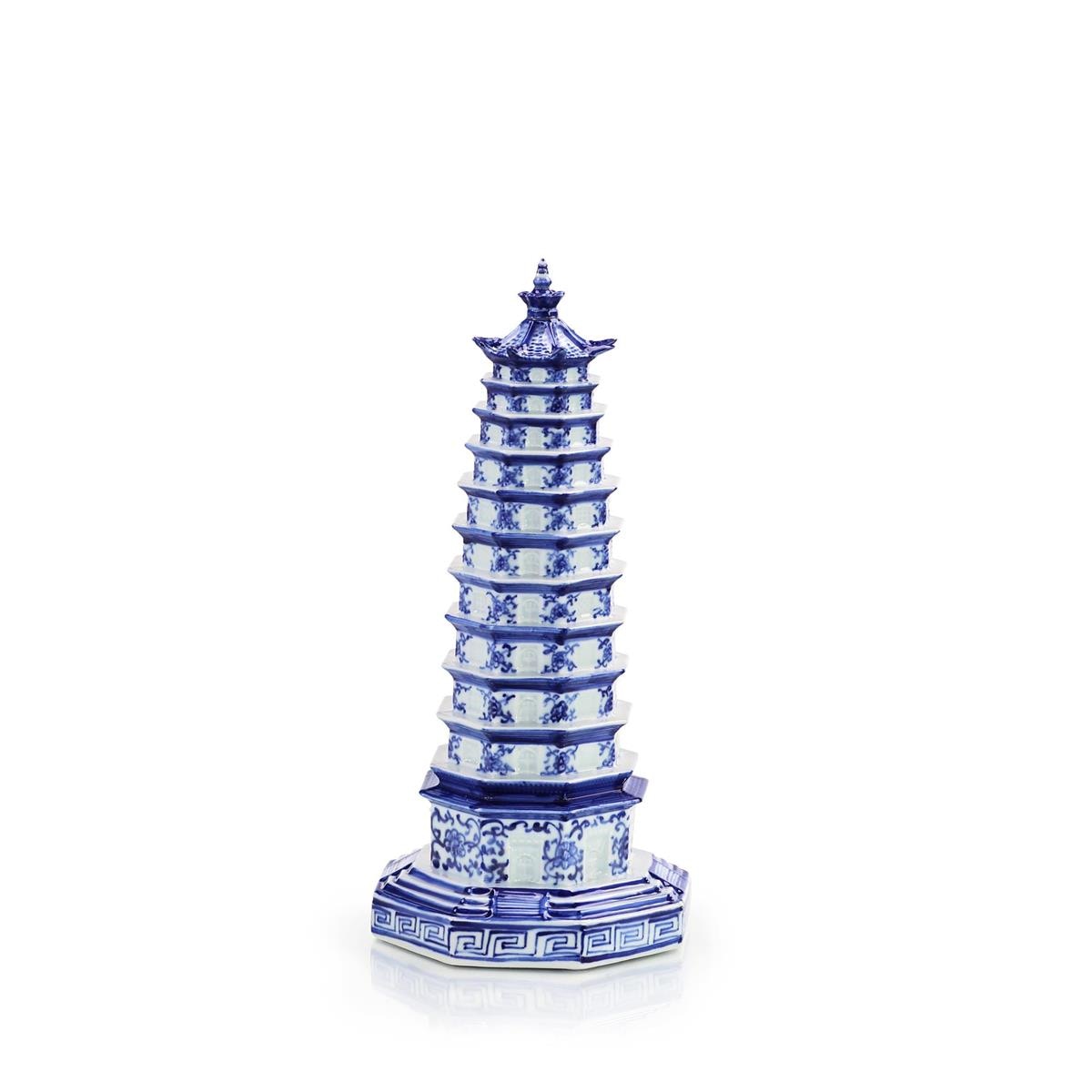 John Richard Pagoda Sculpture, Small White JRA-15631