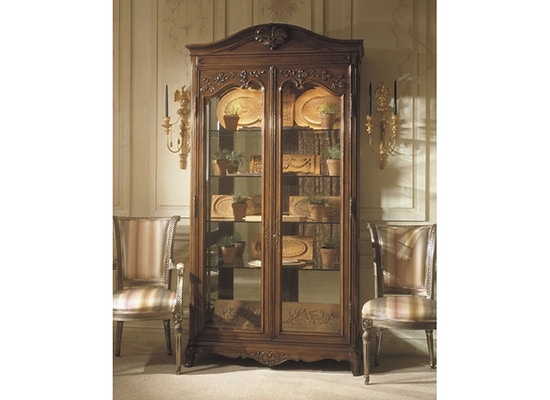 Karges Furniture Louis XVI Arm Chair with Flared Back K4955