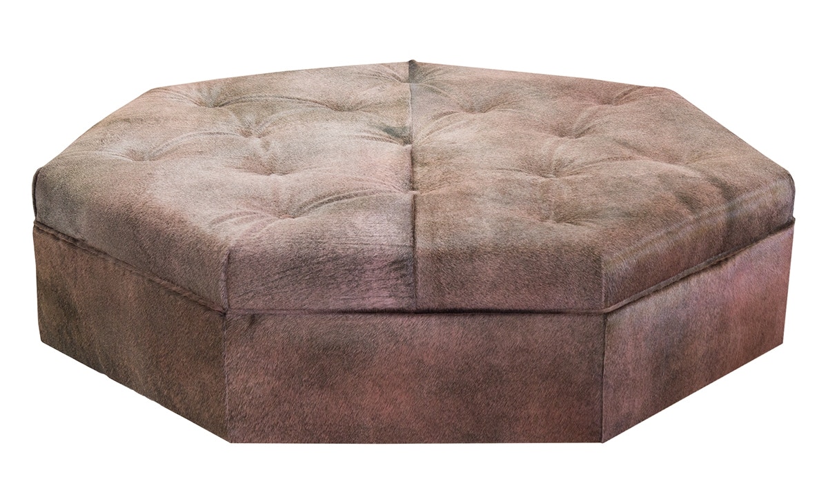 Karges Furniture Heptagonal Ottoman K1158