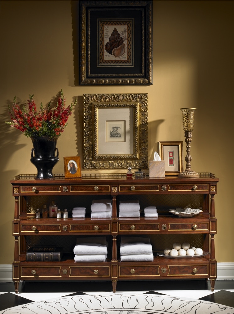 Karges Furniture Louis XVI Double Three Tiered Server K358