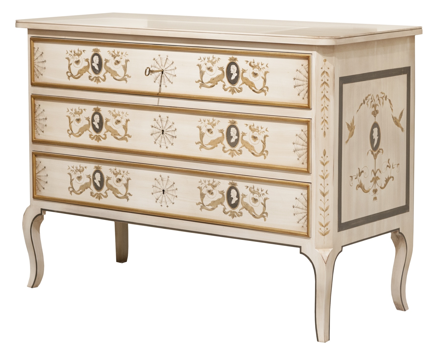 Karges Furniture Three Drawer Transitional Chest K287