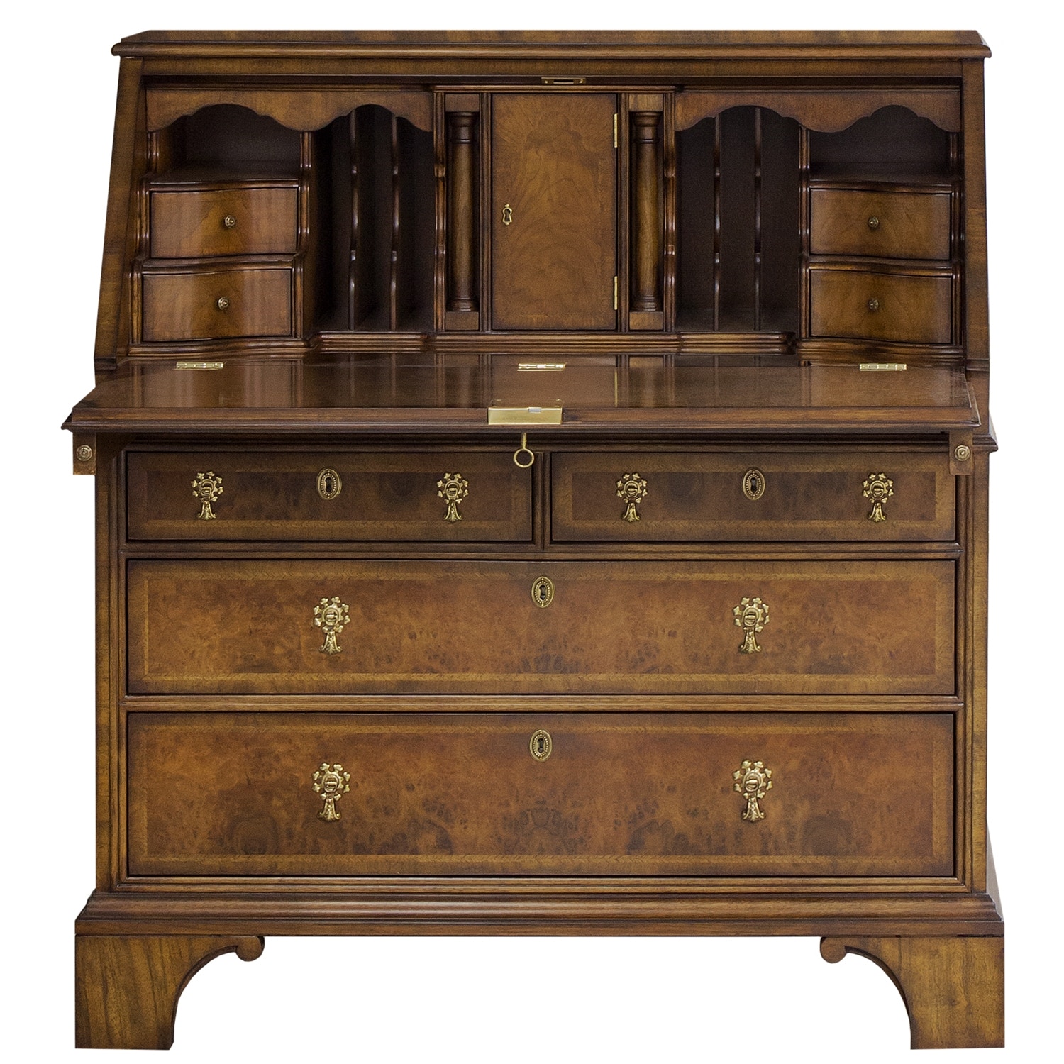 Karges Furniture Queen Anne Bureau Cabinet Base K917B
