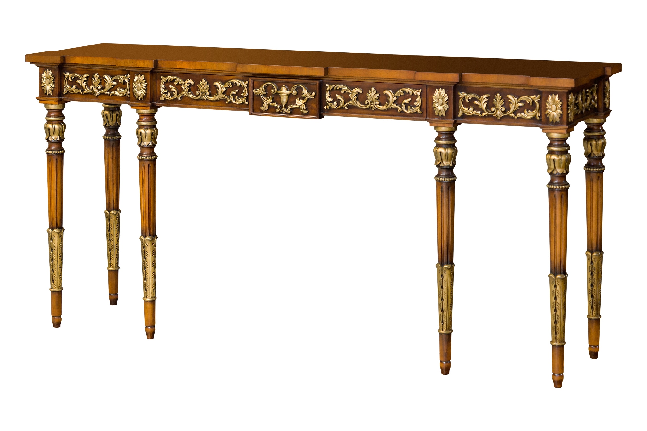Karges Furniture Louis XVI Console with Center Drawer K568