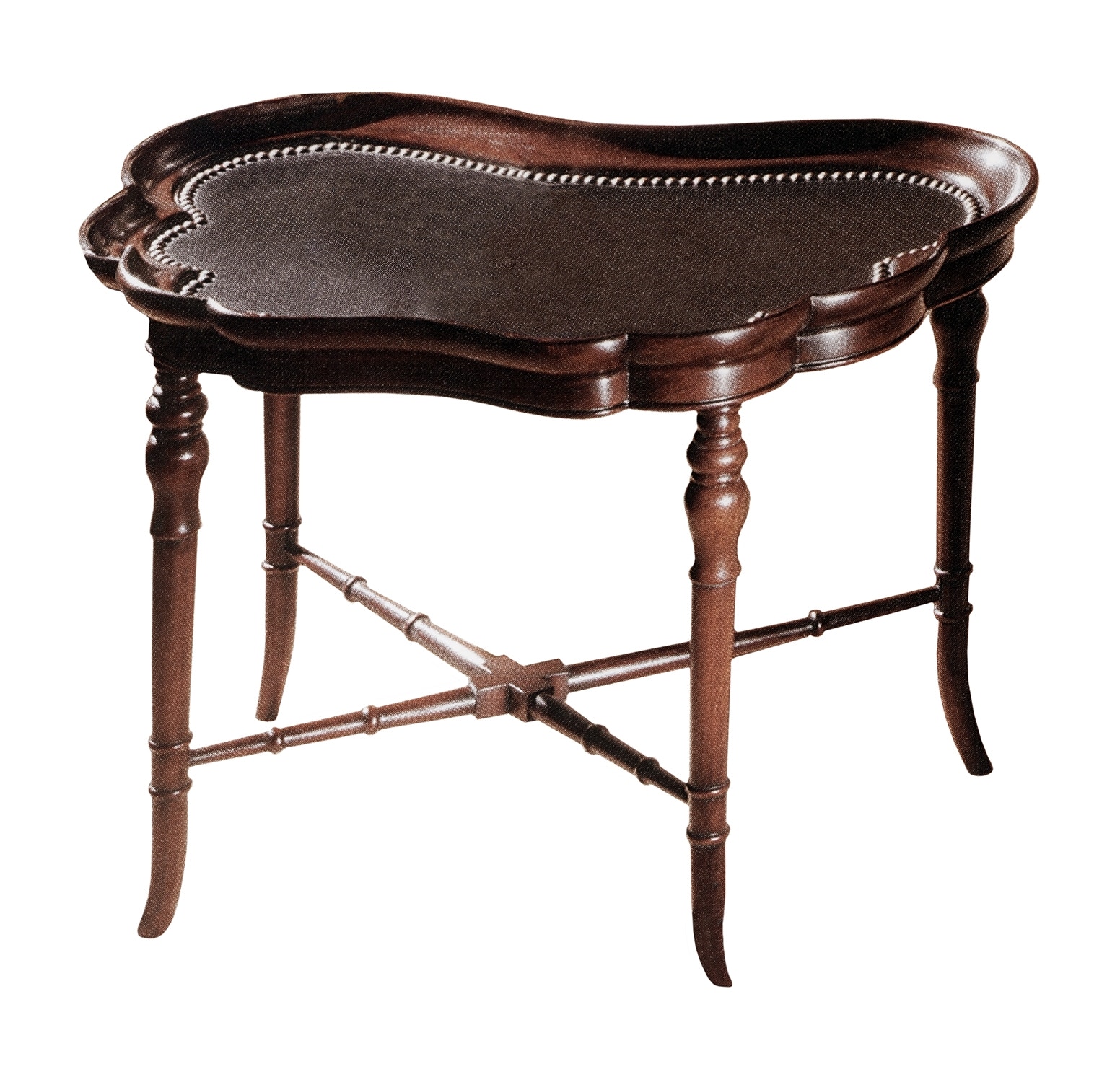 Karges Furniture Scalloped Regency Tray Table K248