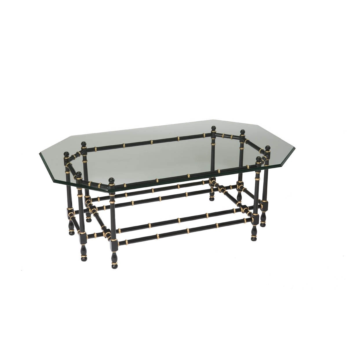 Kindel Furniture Cocktail Table with Glass Top 66-862