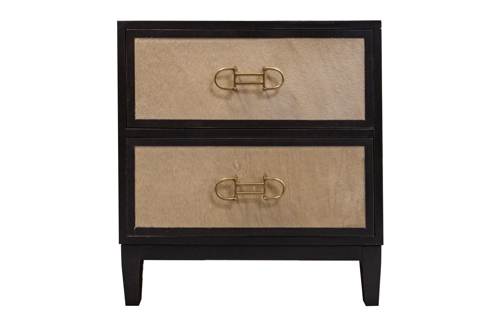 Kindel Furniture Facets 24 Low Chest/ Nightstand, Two Drawer 68-4-DW50-DW50-BT4