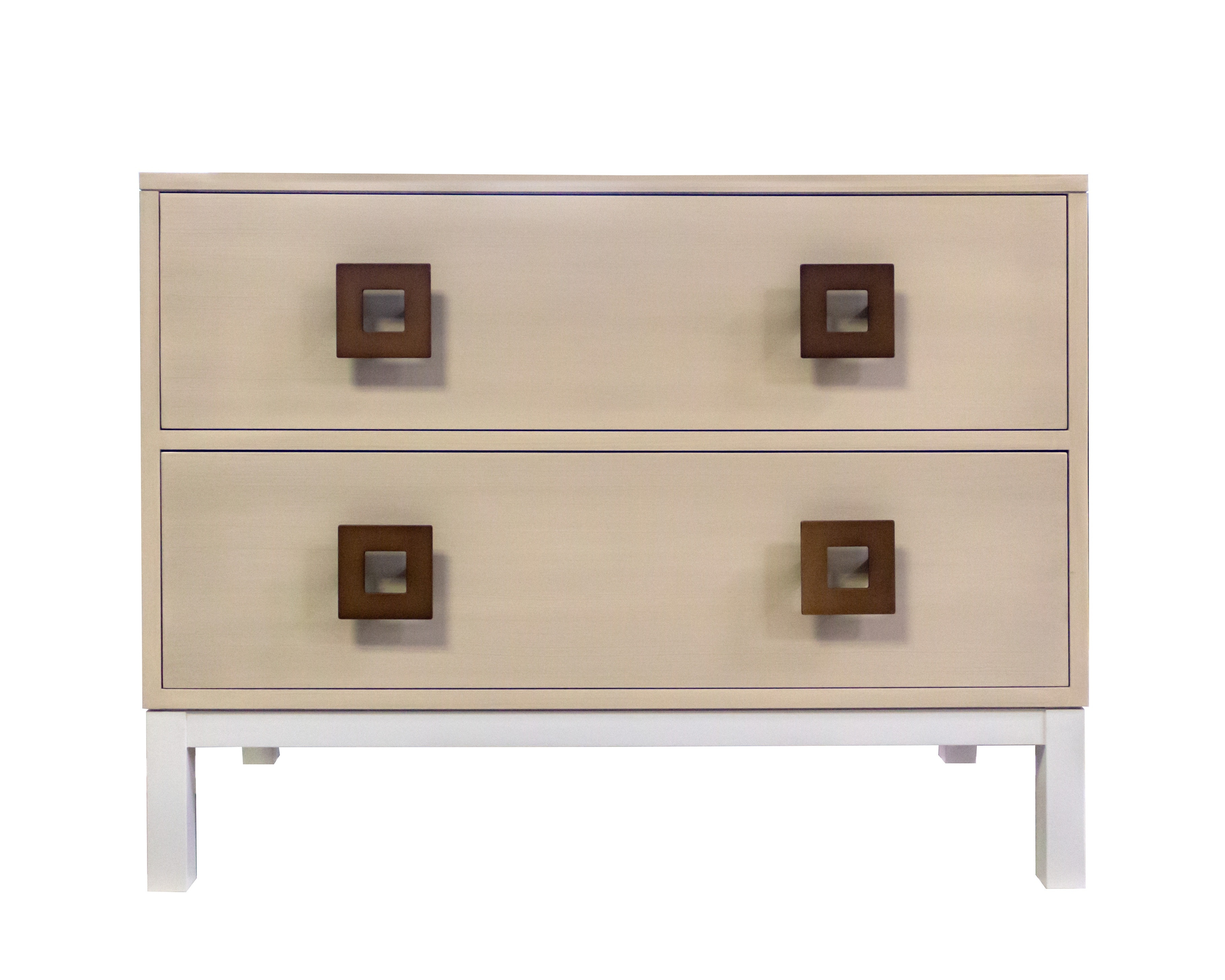 Kindel Furniture Facets 36 Low Chest/ Nightstand, Two Drawer 68-5-DW1-DW1-BP1