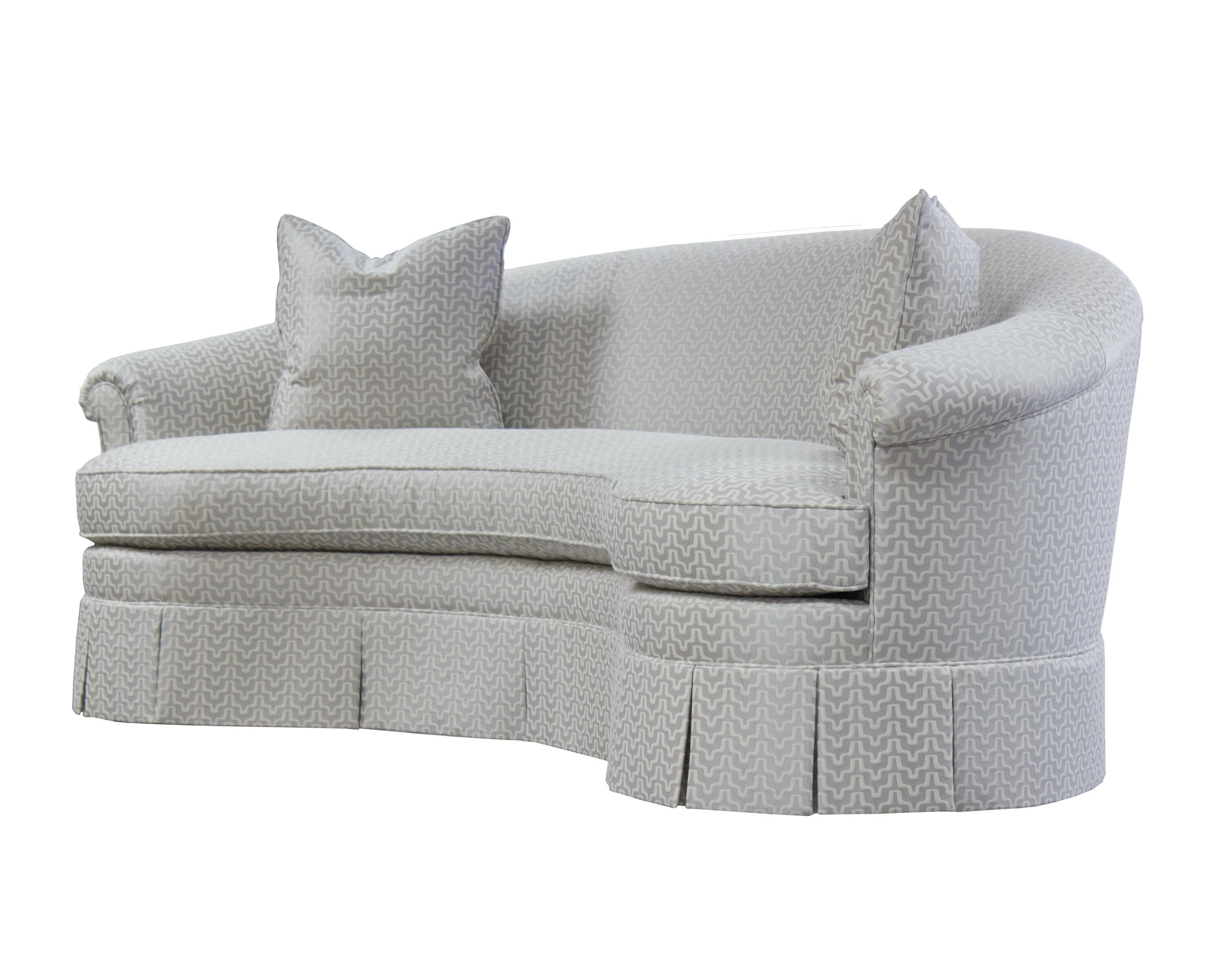 Kindel Furniture Dorotheum Sofa with Flounce 8889