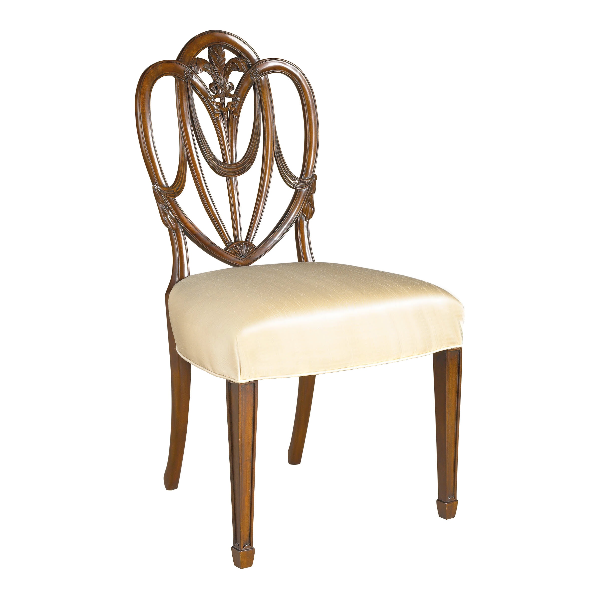 Maitland-Smith Heart Side Chair 8109-40