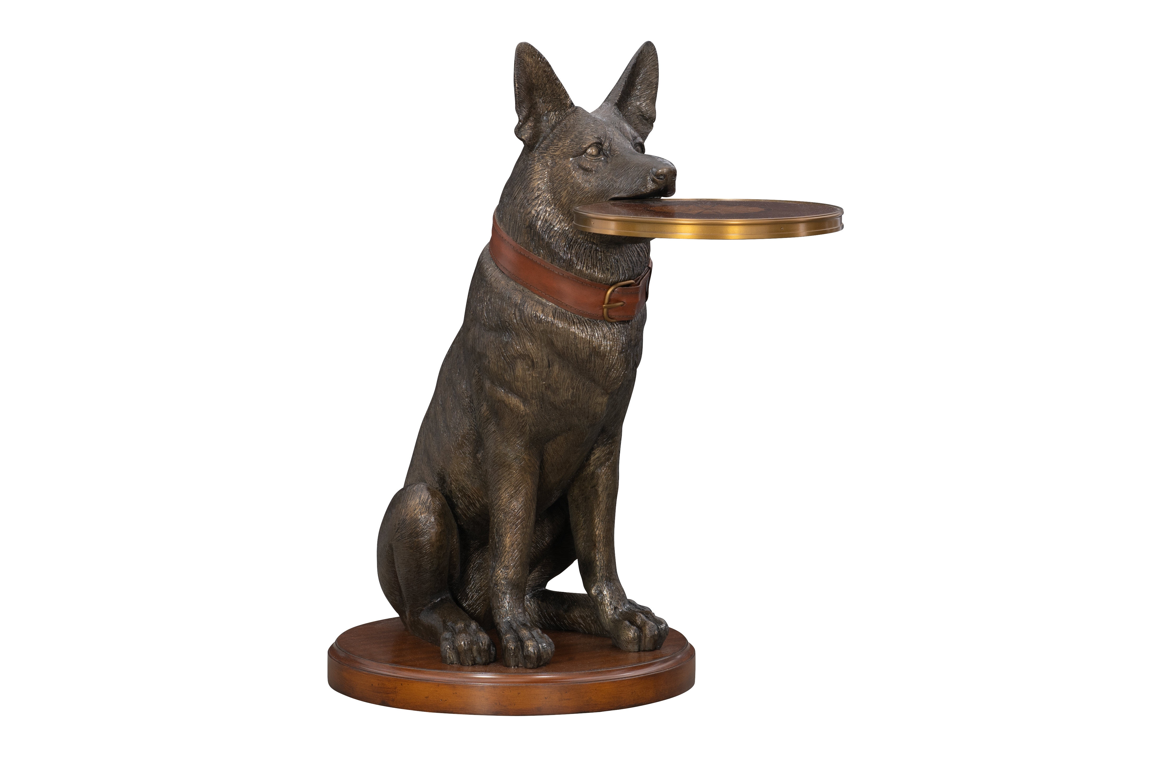 Maitland-Smith German Shepherd Accent Table 8401-30