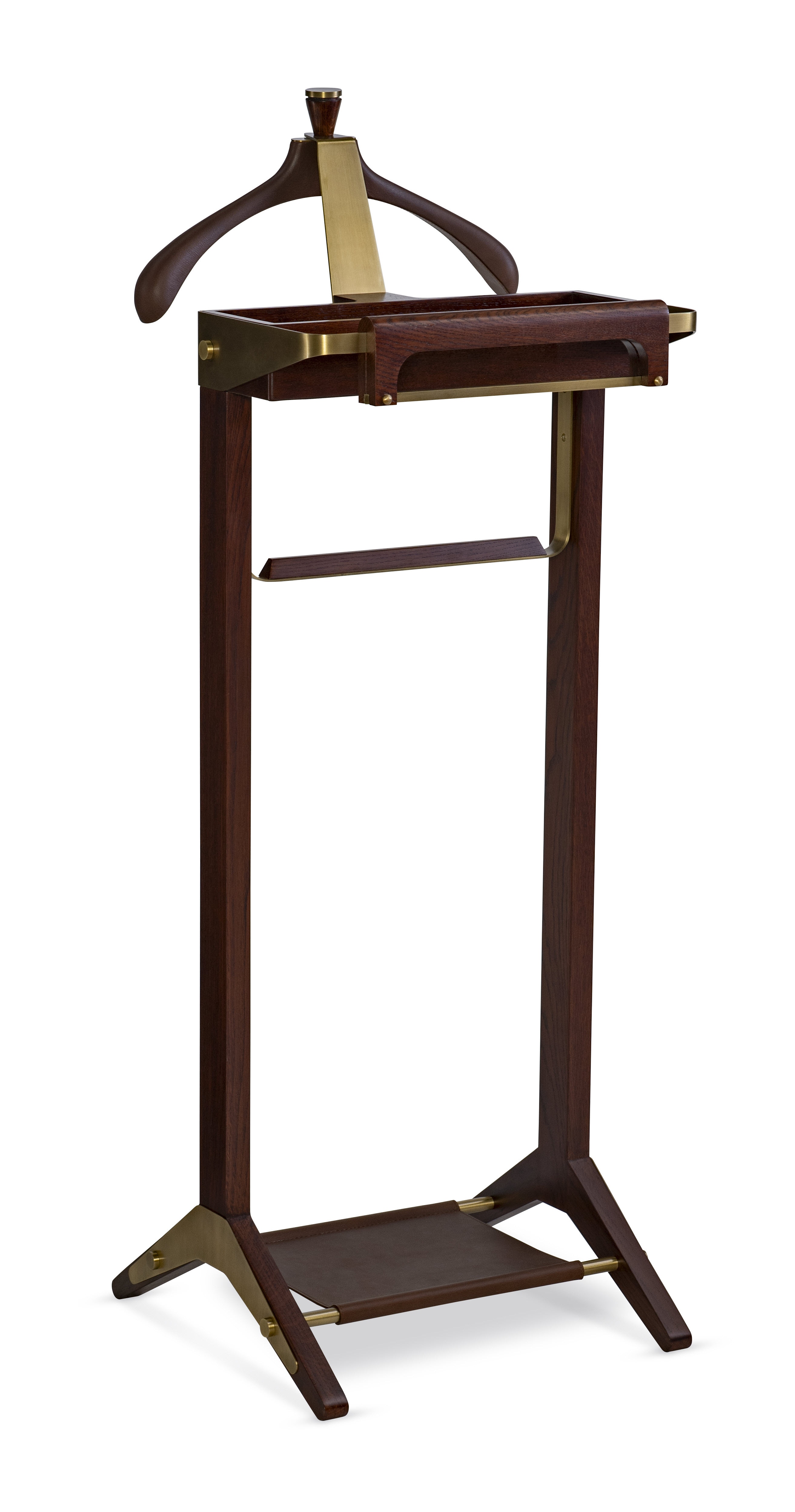 Maitland-Smith Leather Valet Rack 8650-13