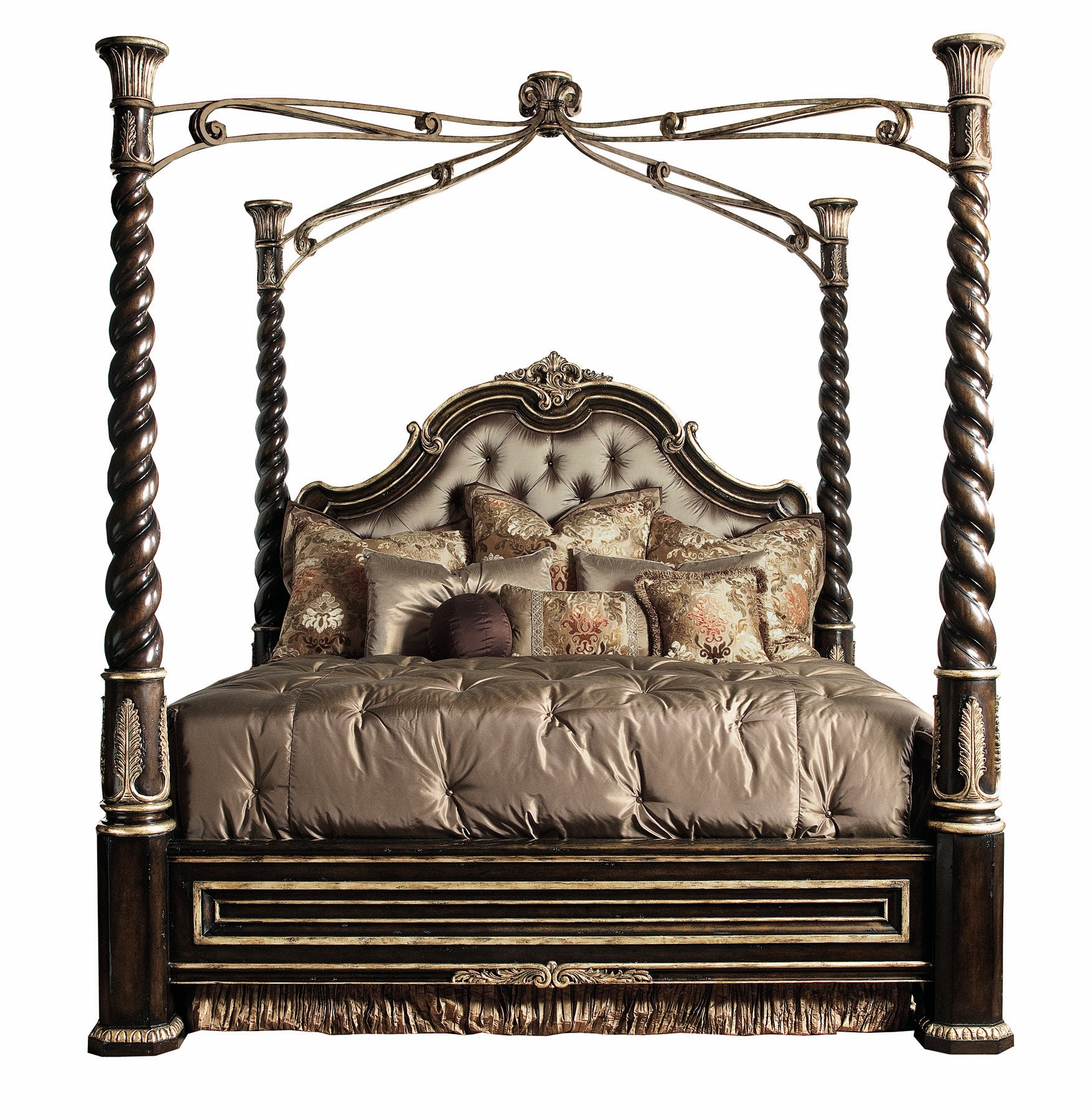 Maitland-Smith Piazza San Marco King Poster Bed 88-0191
