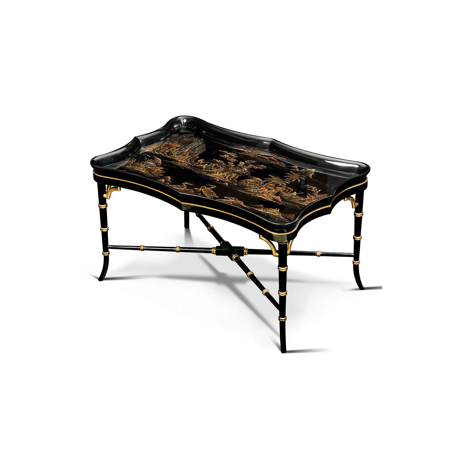 Maitland-Smith Chinoiserie Cocktail Table 89-0607